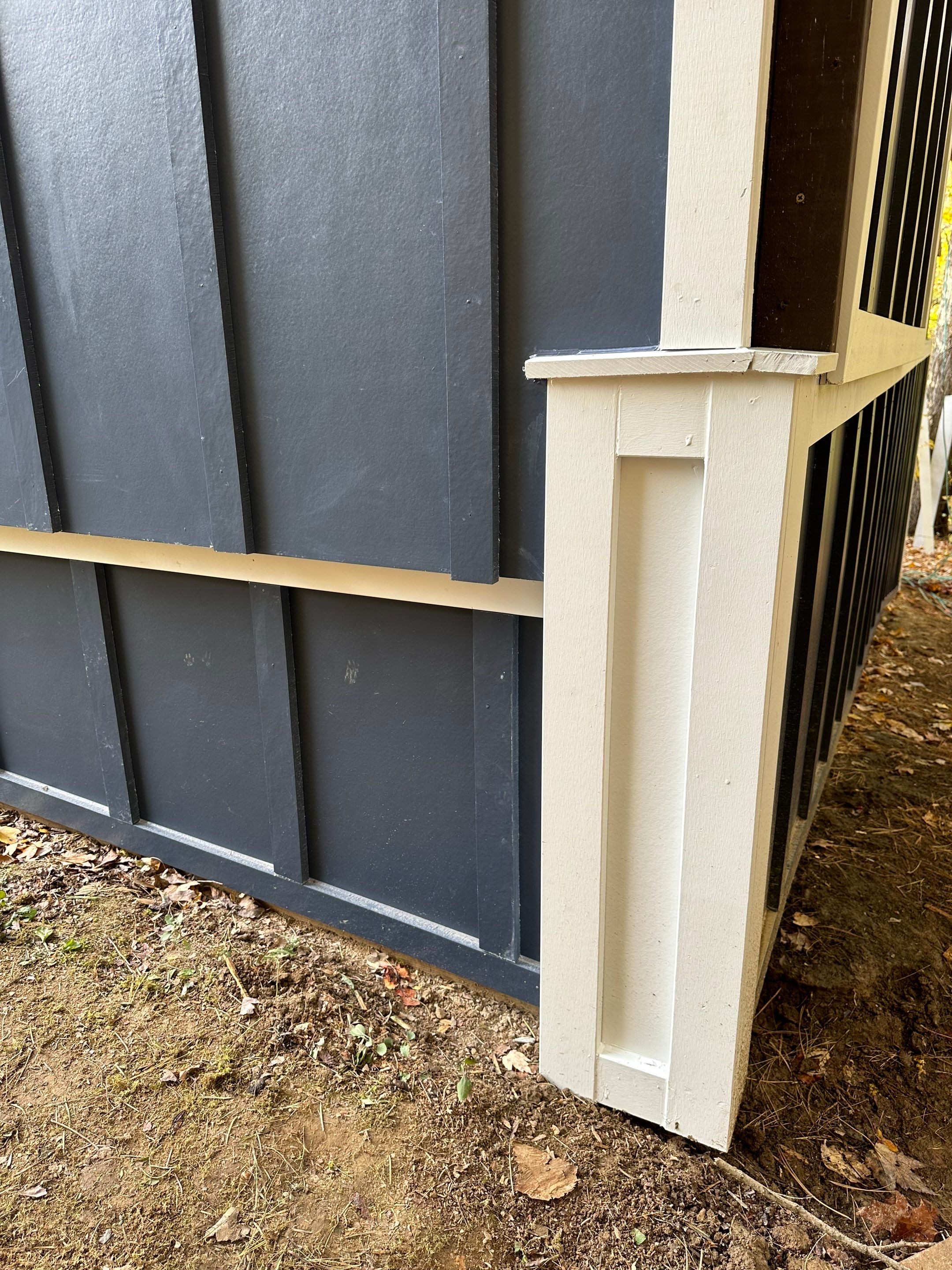 Siding Installation using James Hardie Board & Batten Siding by Best Roofing & Siding Company