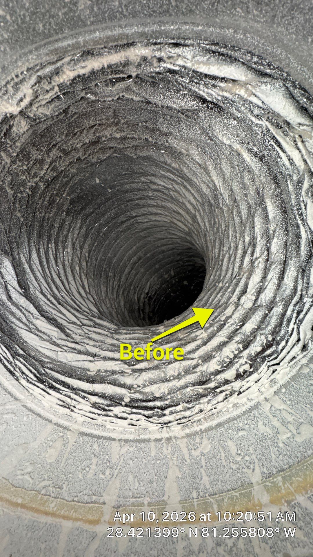 Air Duct Bath Fan Exhaust Cleaning in Orlando by Hygienic Air, Inc