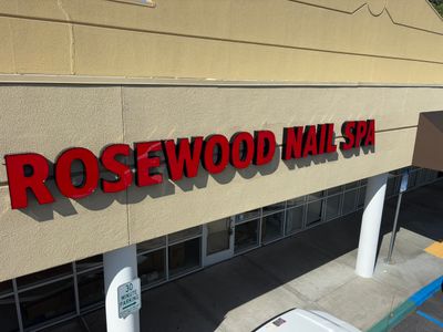 Spa LED Channel Letter Signage Installation