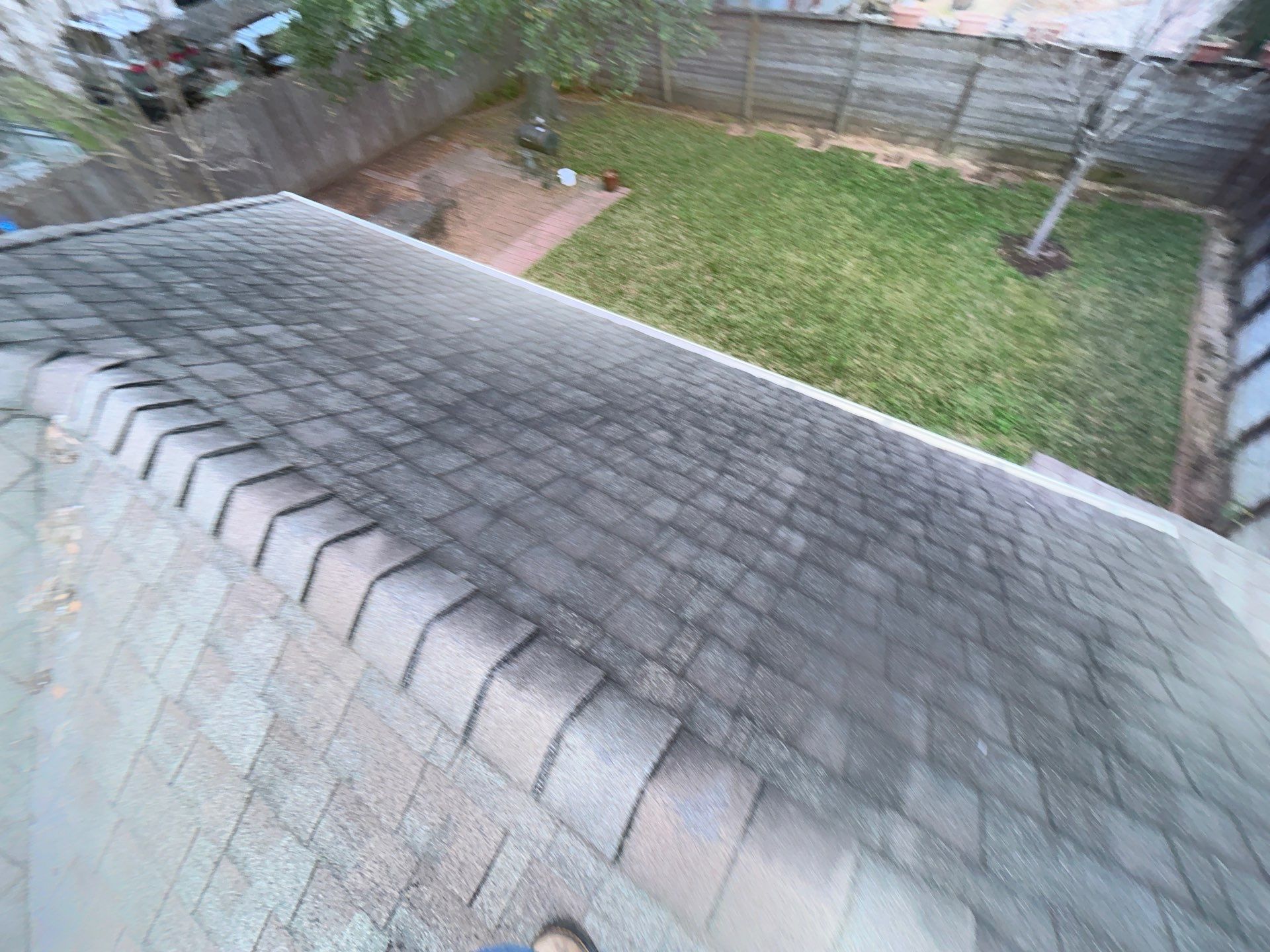 Residential Roofing Installation using GAF Timberline HDZ (Shakewood) by WABO Roofing Systems 