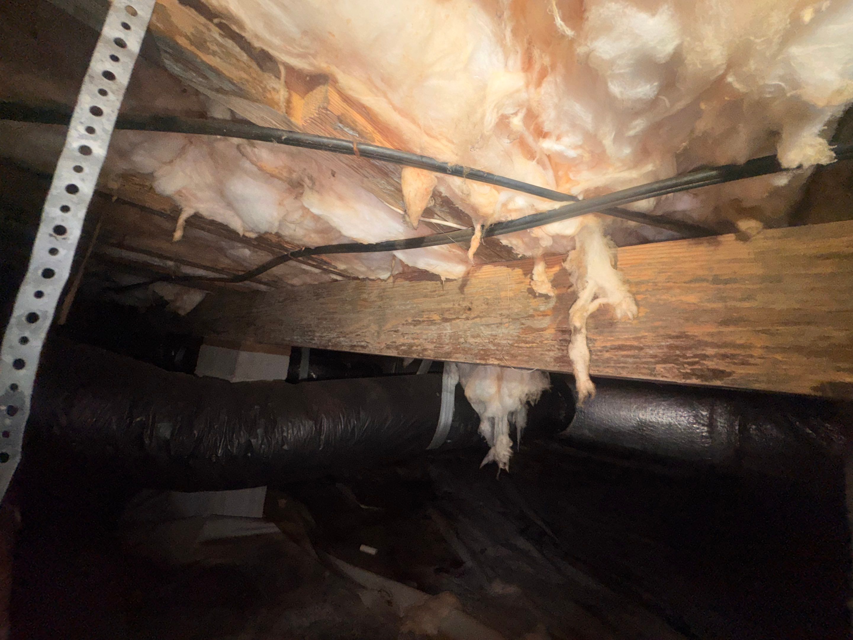 Moisture Barrier, Mold Clean, Structural Repair, Dehumidifier, R19 Insulation. by Impact Crawlspace