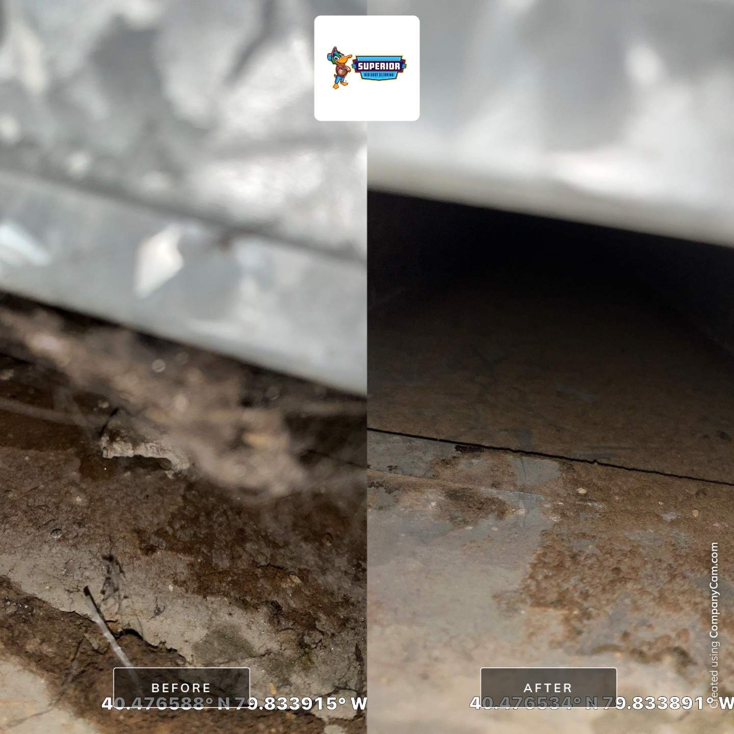 Air Duct Cleaning With a Vacuum Truck in Penn Hills, PA by Superior Air Duct Cleaning