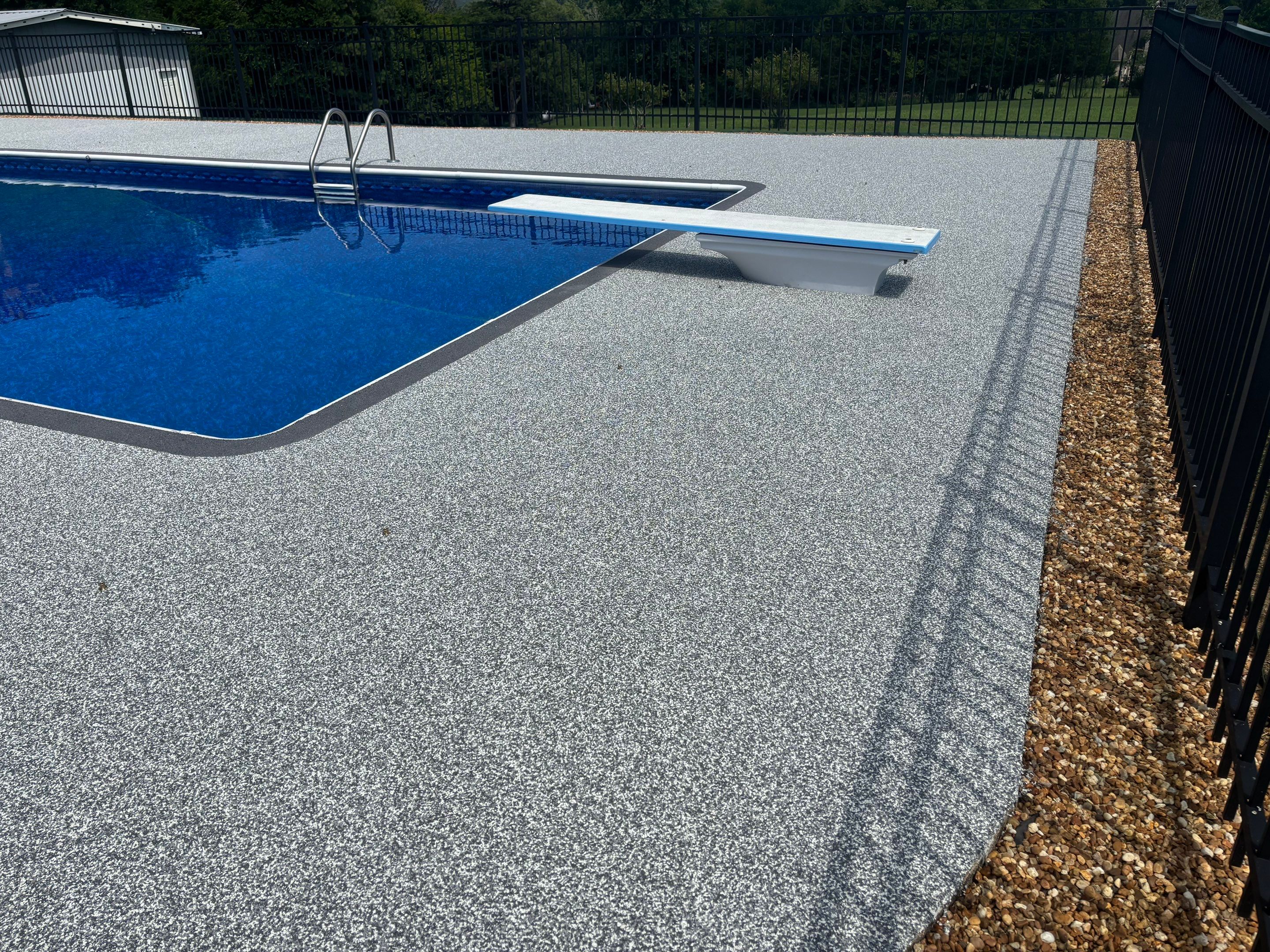 Pool Deck Using  by Elite Floor Solutions