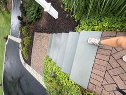 Window Cleaning in Chester, NJ — Gallo Bros job photo