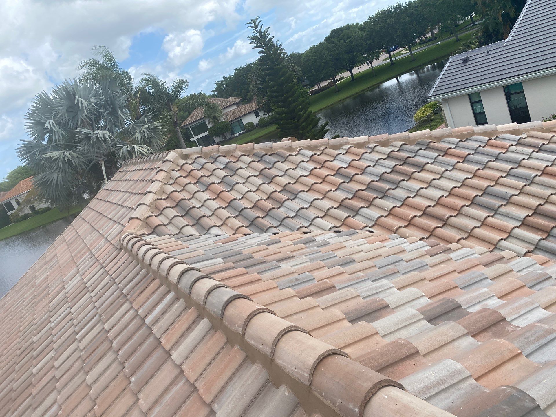Residential Roofing Installation using Eagle Roofing Tile by BLUES BROTHERS ROOFING