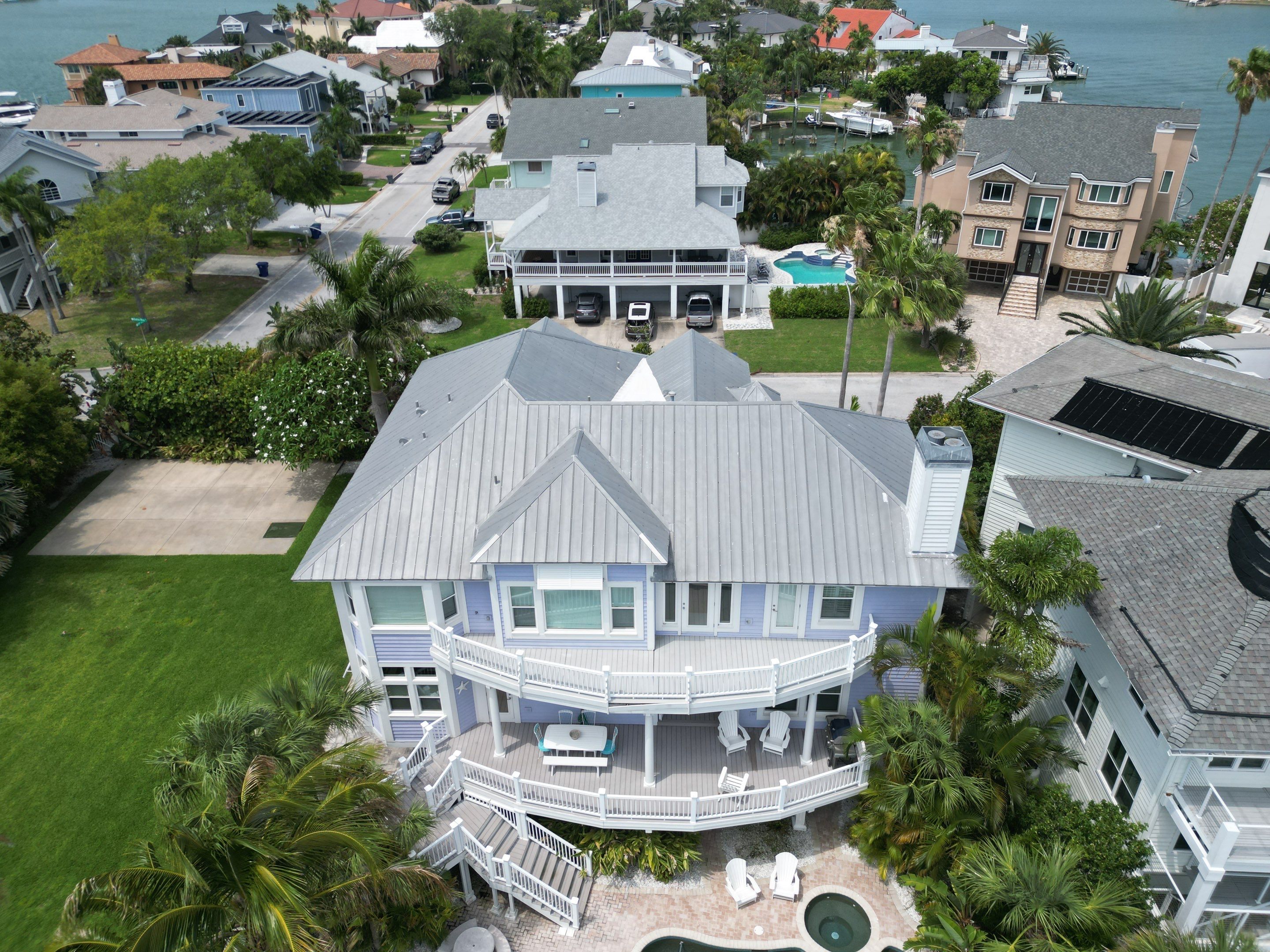 Dove Gray Standing Seam by Reimagine Roofing