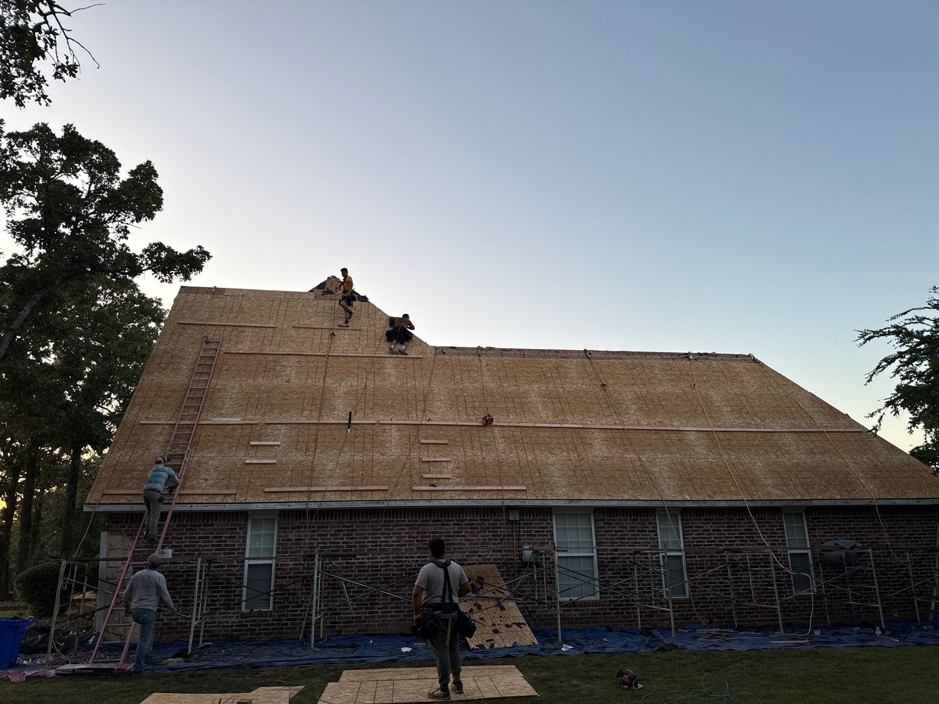 Roof replacement w/code upgrades all paid by Insurance. by In & Out Construction & Remodeling, LLC