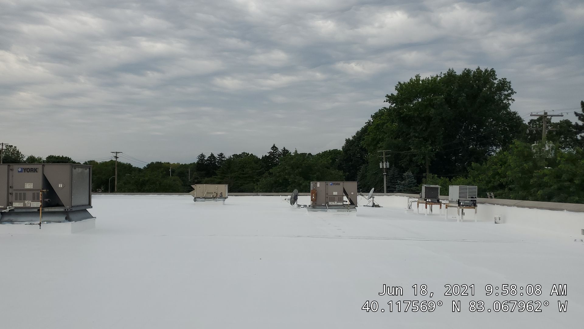 Fabric Reinforced Roof Coating by Gold Star Roofing LLC 