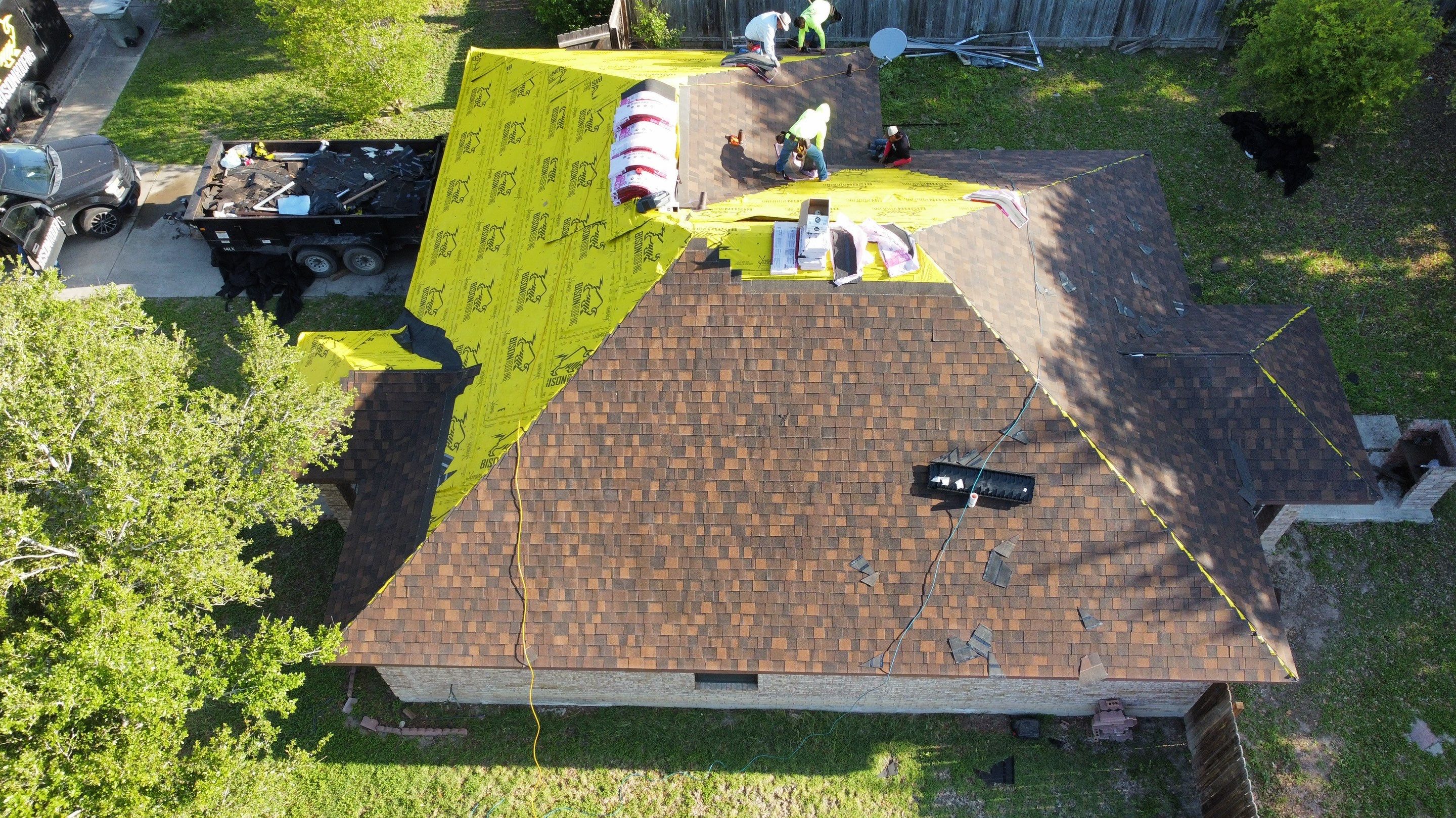 Project in San Juan by Bison Roofing  