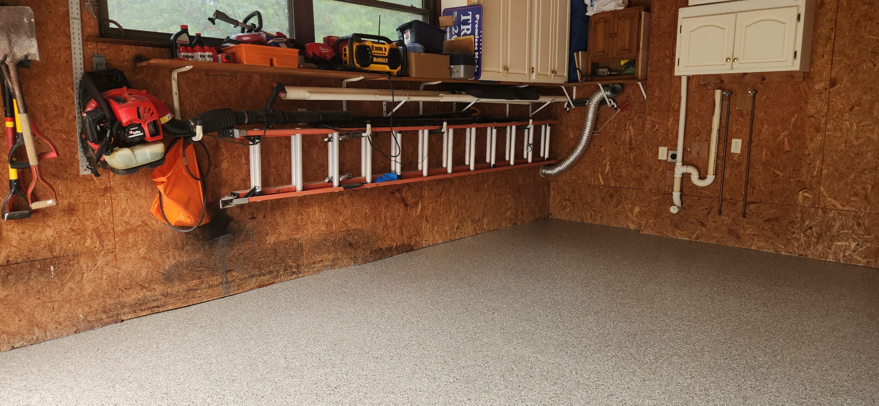 Amazing Garage Upgrade using Creekbed by Elite Floor Solutions