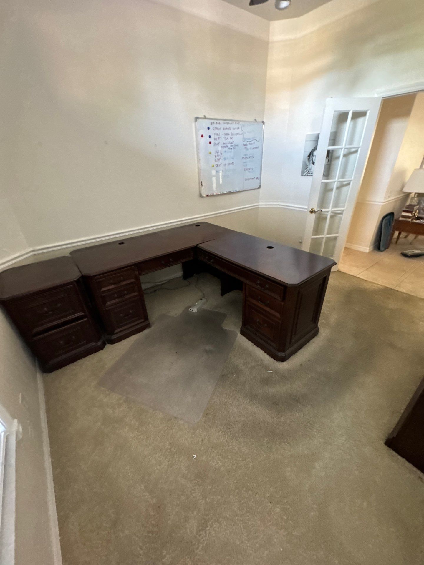 Carpet for stair and office room by Vrmmm Flooring