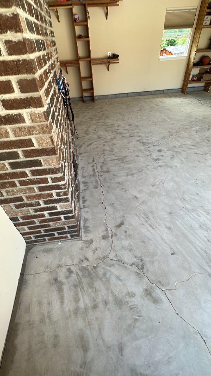 Porch + Garage Project in Weirton by Floors in a Day, Inc