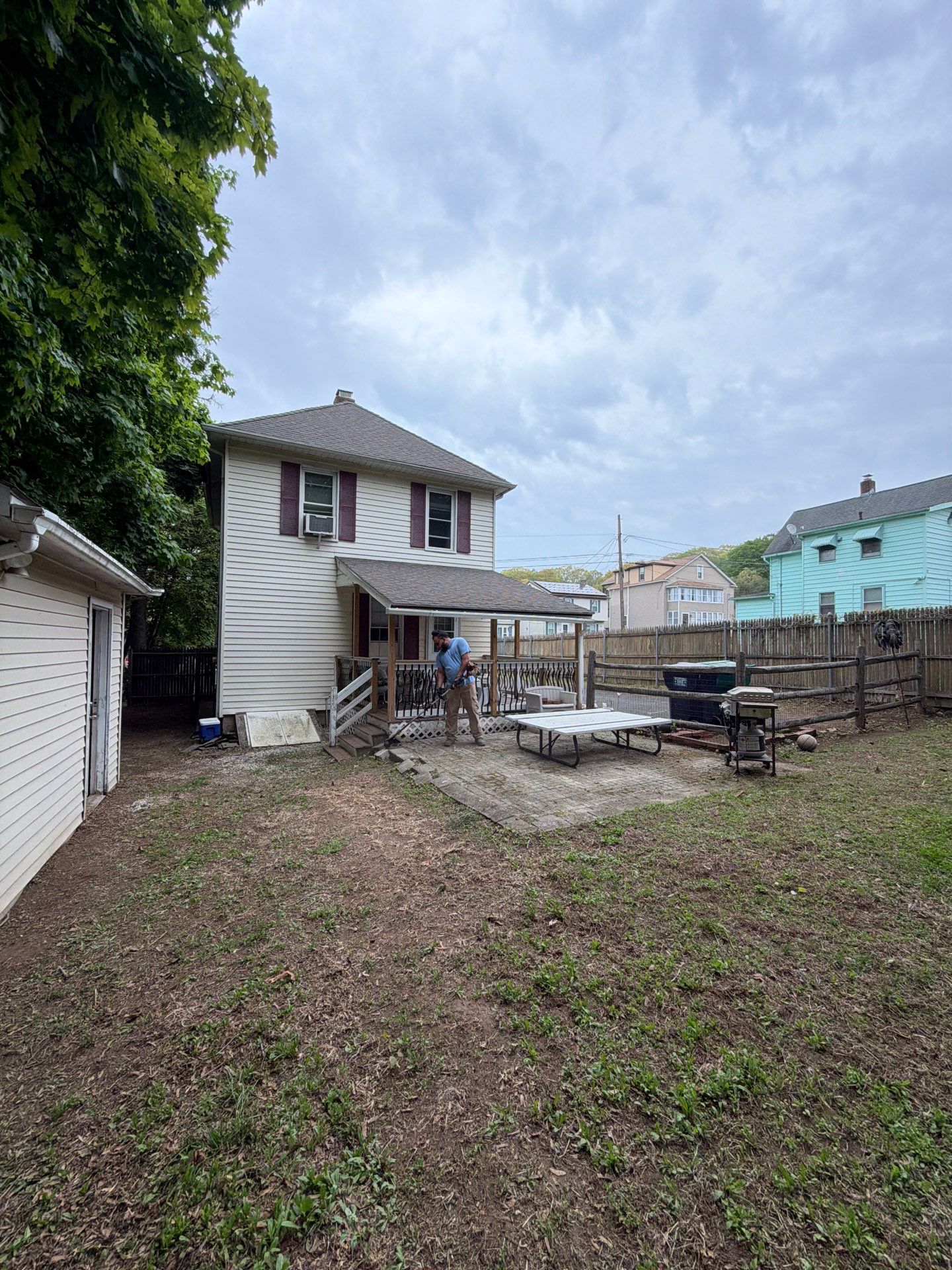 Residential Spring Cleanup and Fence Line Trimming in Seymour by Diamond Image LLC