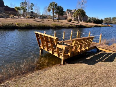 Dock using Wood Sealant