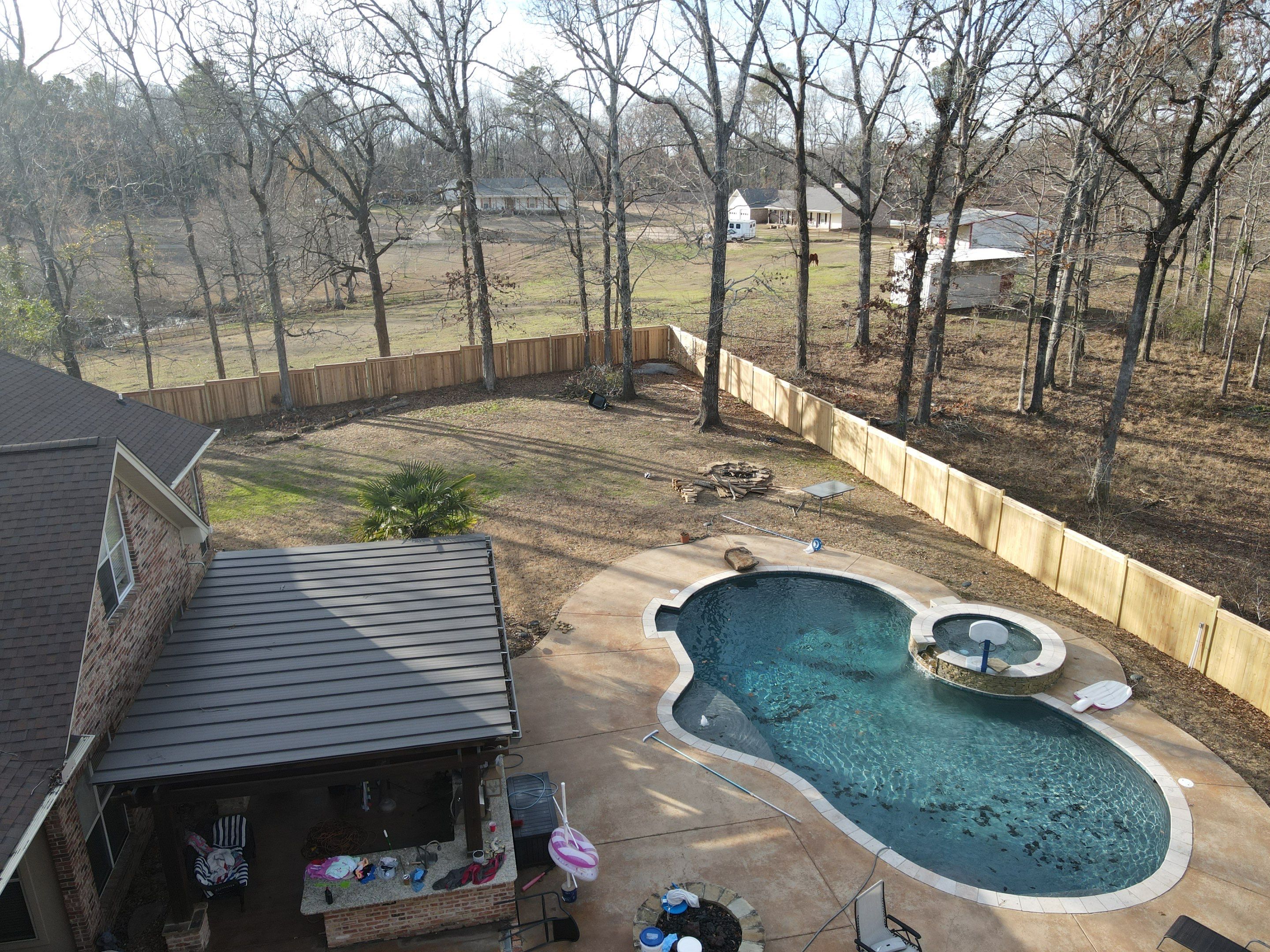 6' Cedar Good Neighbor 4x4 by Roberson Construction LLC