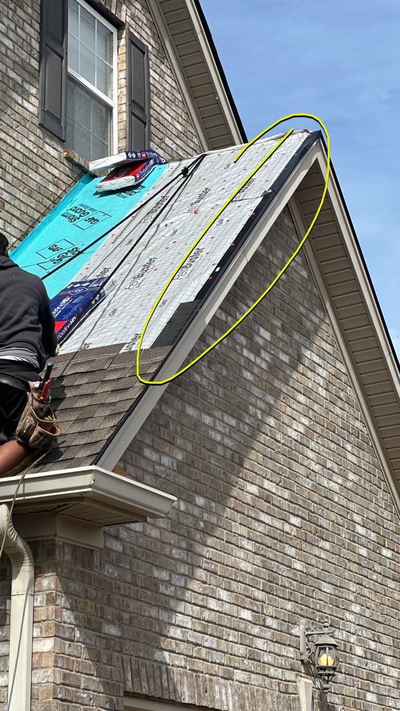 Residential Roofing Installation using Gaf Timberline HDZ Weathered Wood by Undersun Roofing 