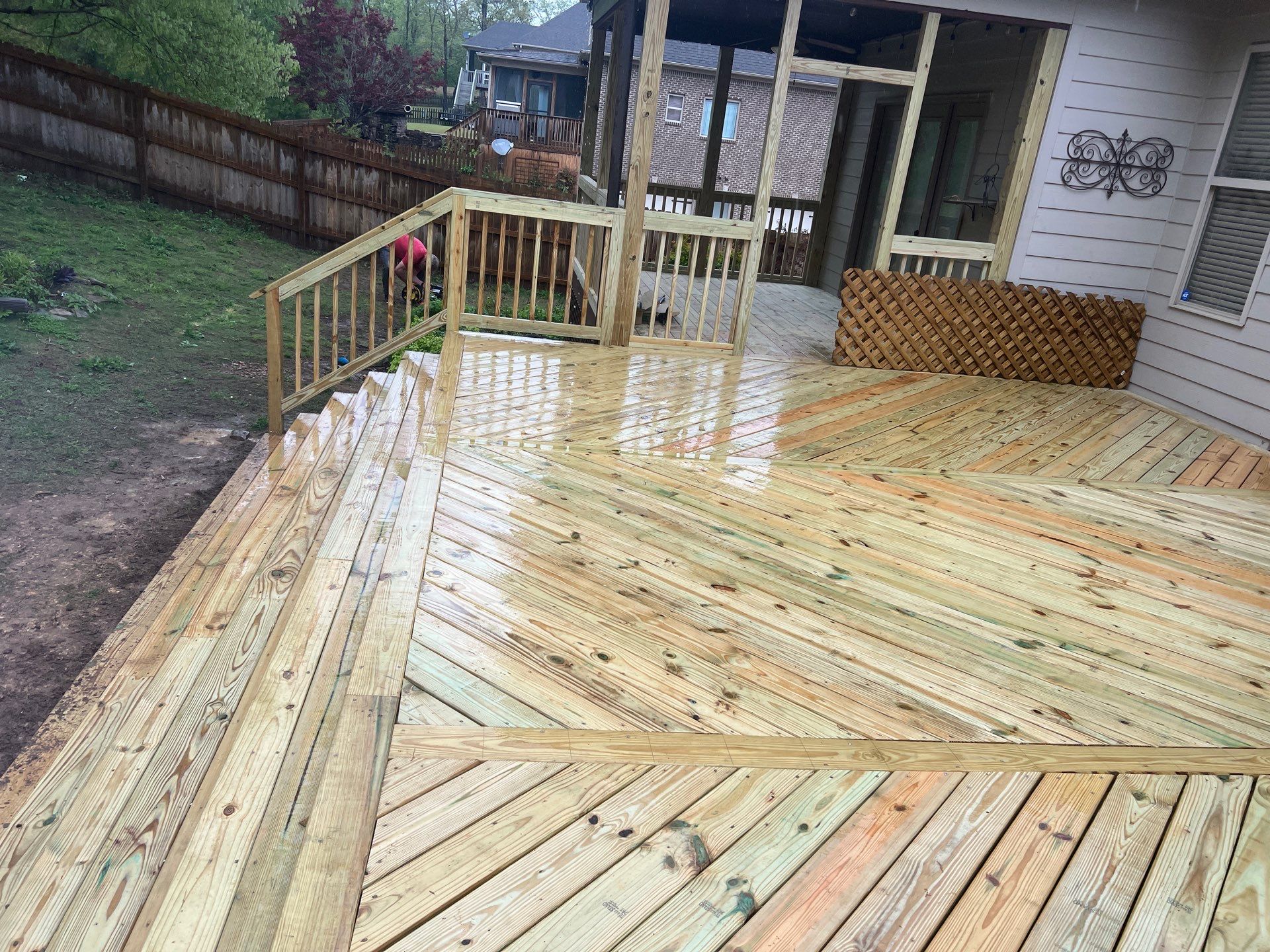 Long Leaf Lake - Deck by Pillar and Pine