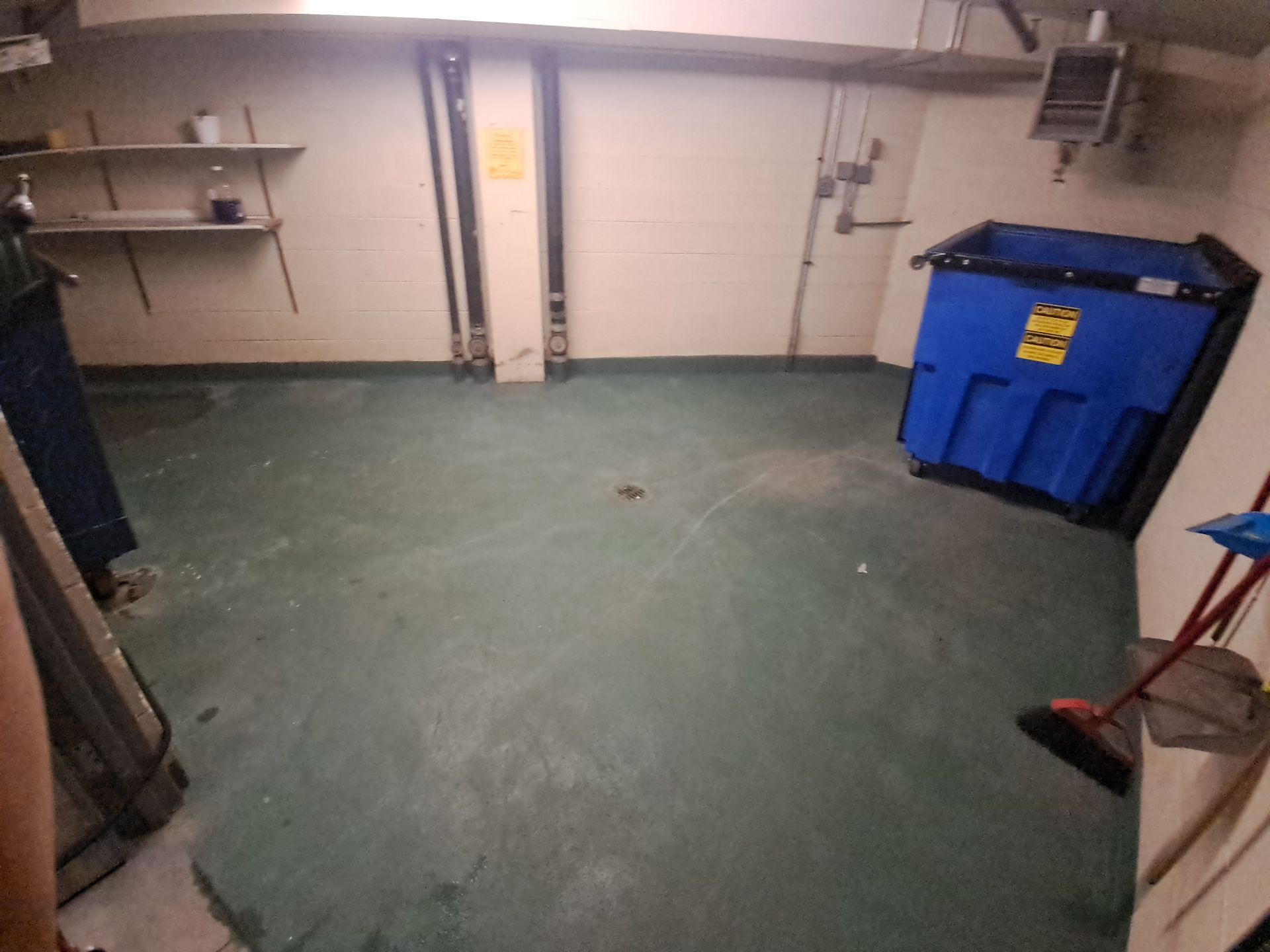 Parking Garage Sweeping & Concrete Deep Cleaning by Northern Power Washing LLC.