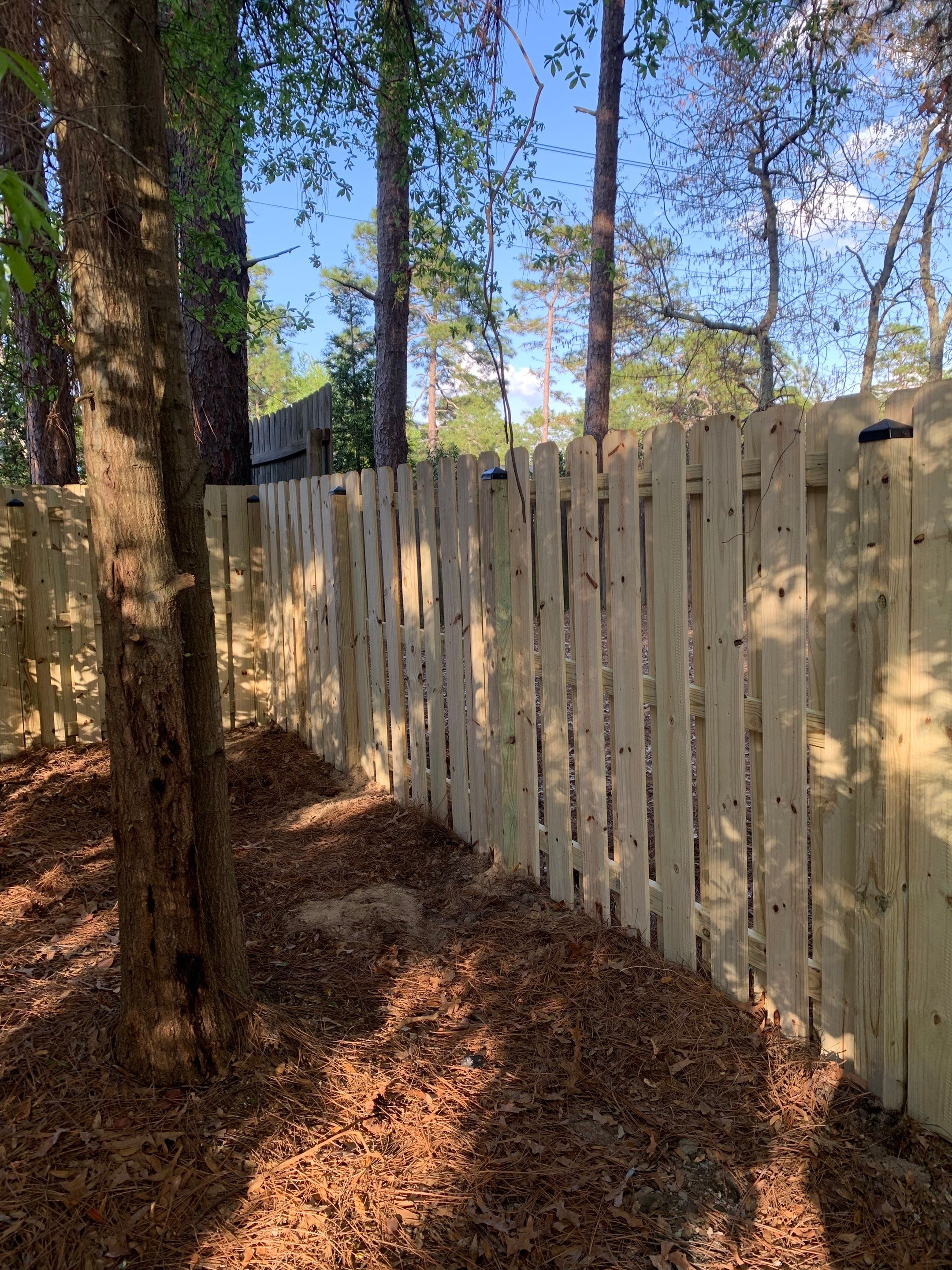 Project in Historic Pinehurst by Superior Fence and Rail