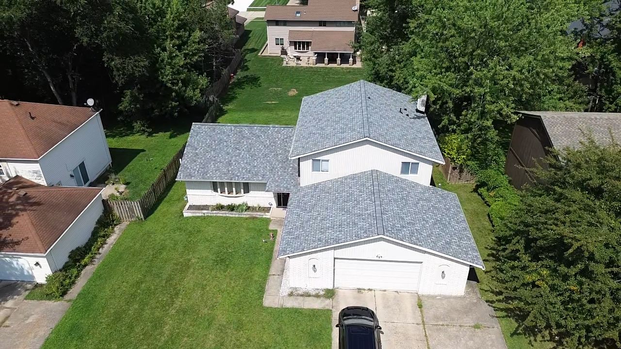 Atlas Pinnacle, Color, Coastal Granite, Drip Edge, Tuxedo Gray by Eagle Eye Roofing