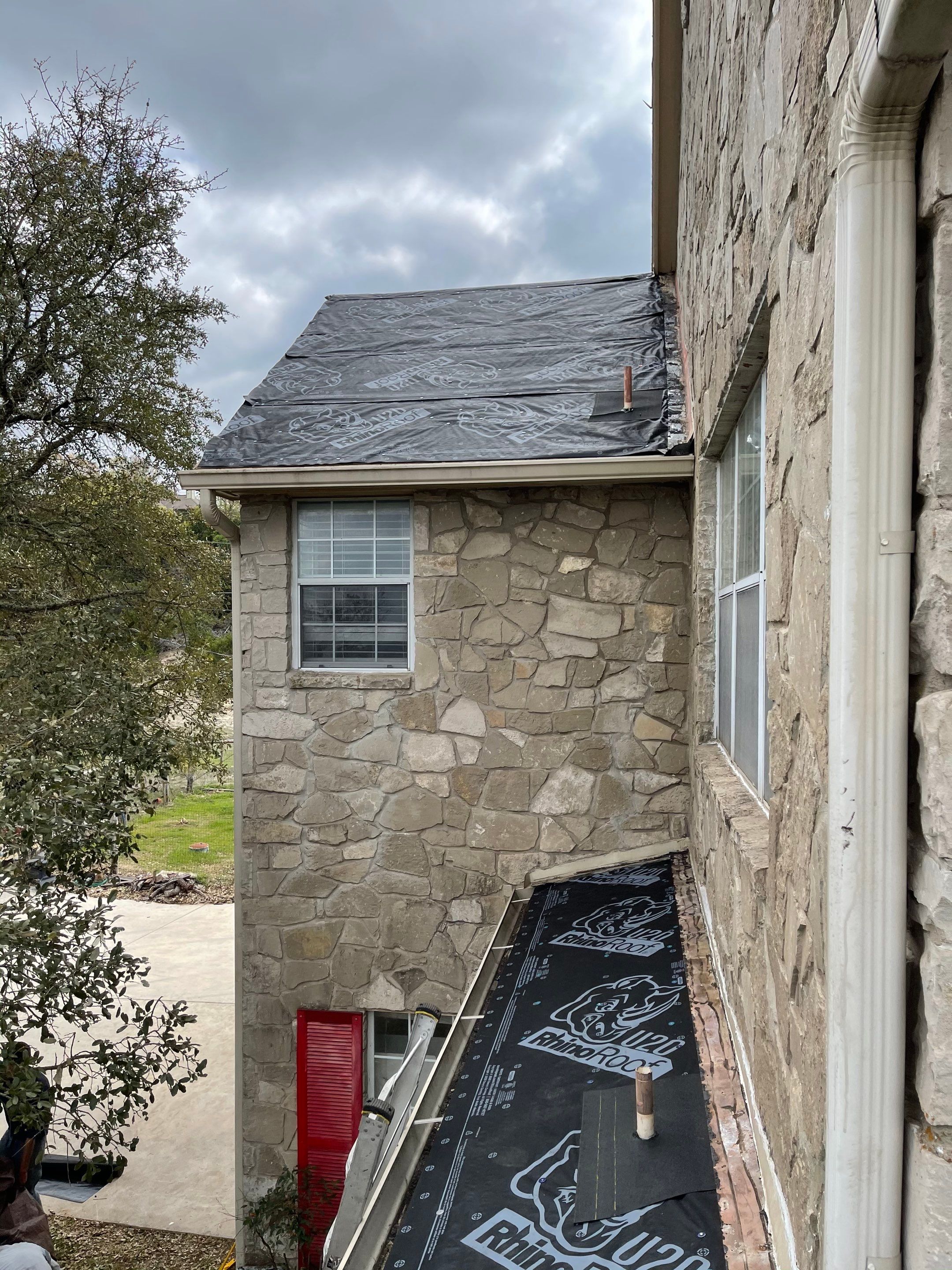 Residential Metal Roof Installation using McElroy Metal by Premier Roofing and Contracting