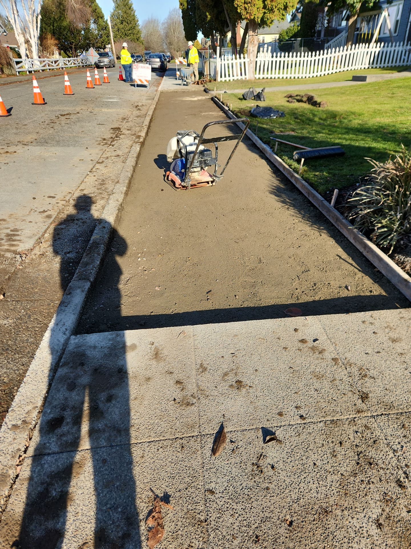 Opal Blue | Concrete Sidewalk by Jireh Asphalt & Concrete Inc 