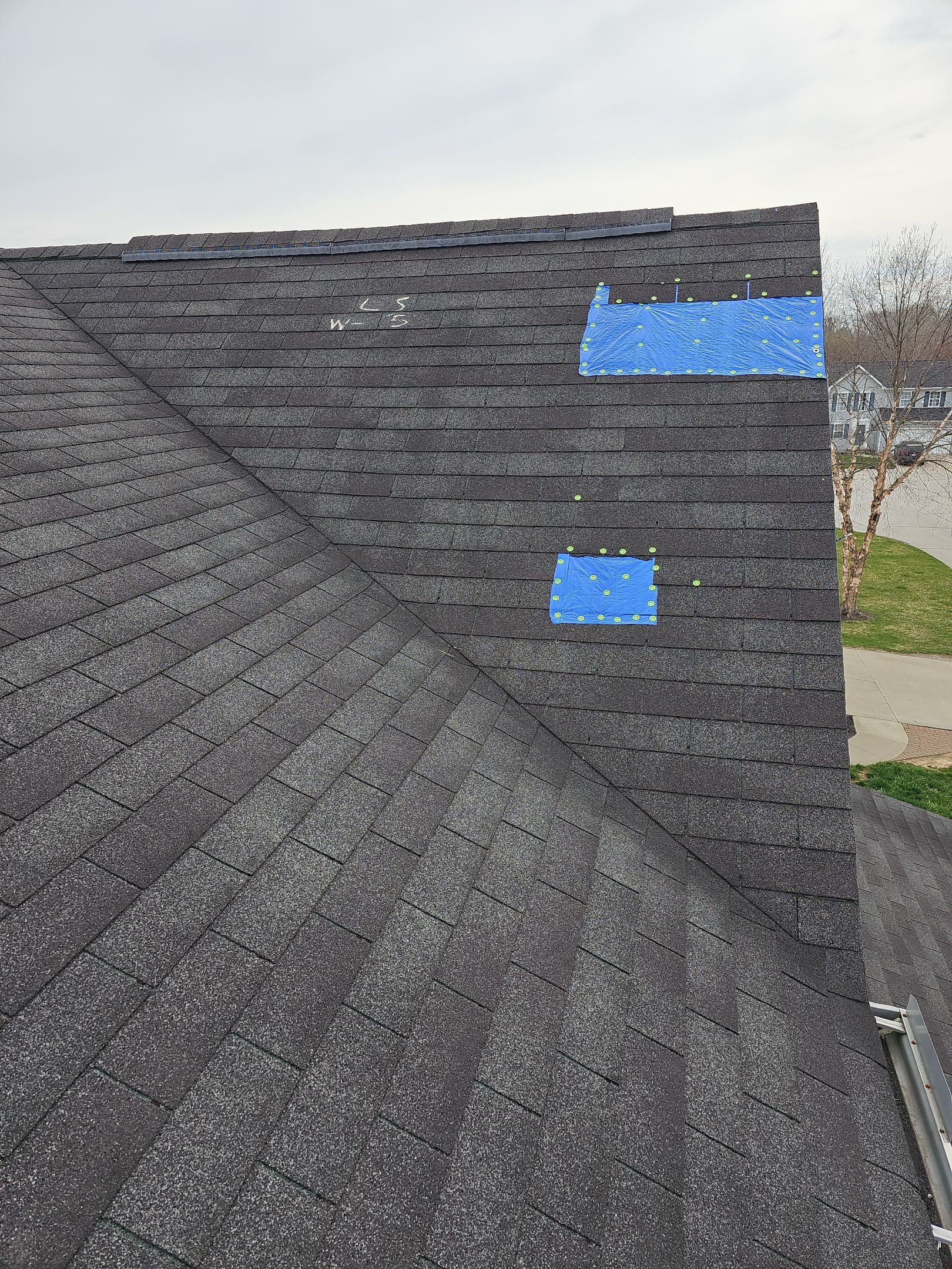ATLAS PINNACLE COLOR: BLACK SHADOW DRIP EDGE: WHITE by Eagle Eye Roofing
