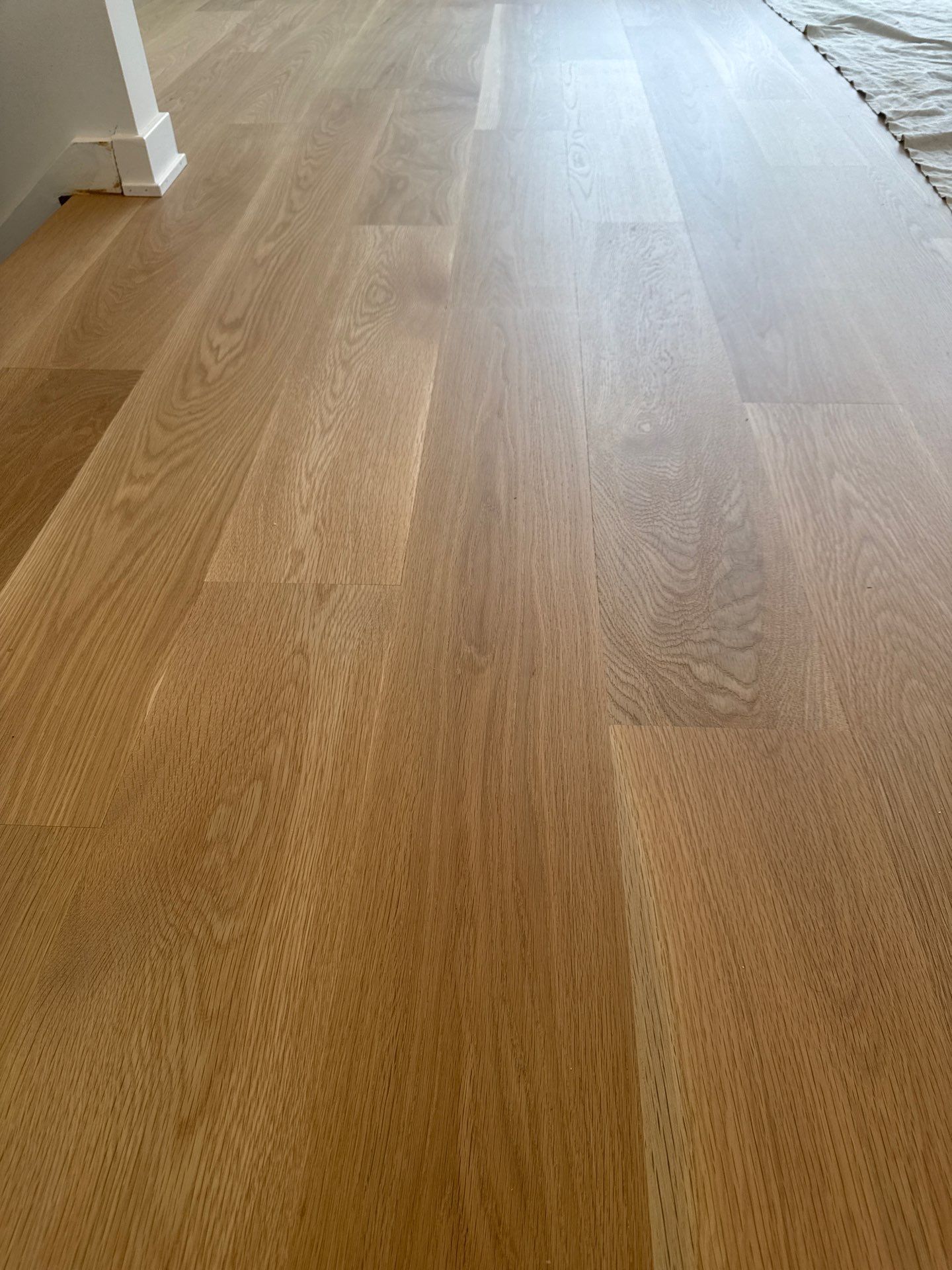 7 inch white Oak invisible finish by Ann Arbor Hardwoods