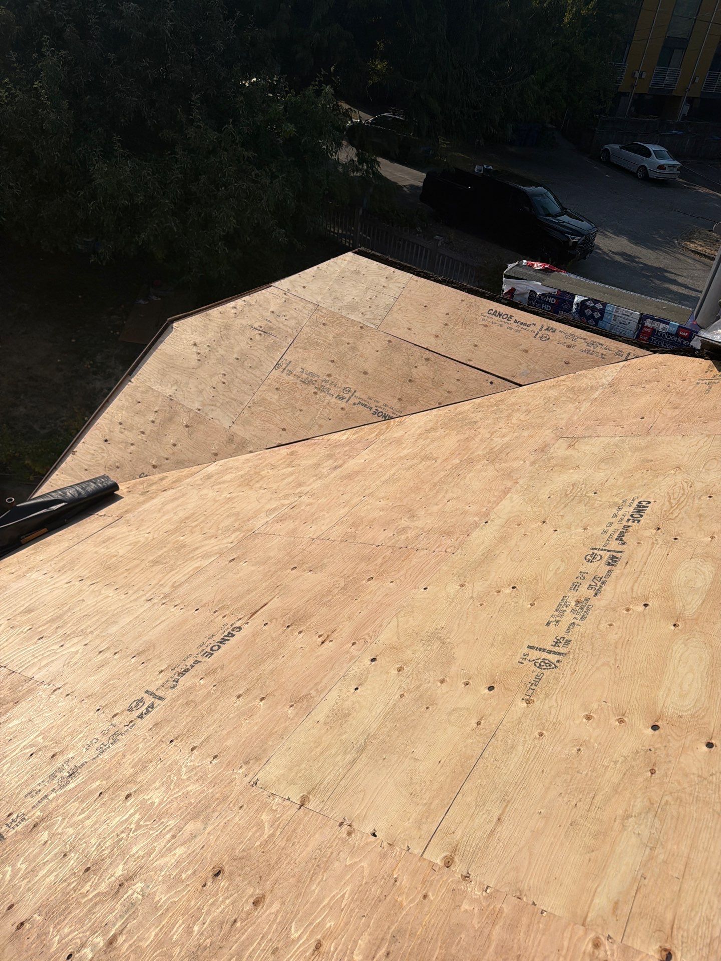 Residential Roofing Installation using GAF HDZ Shingles by Roofing Formula LLC
