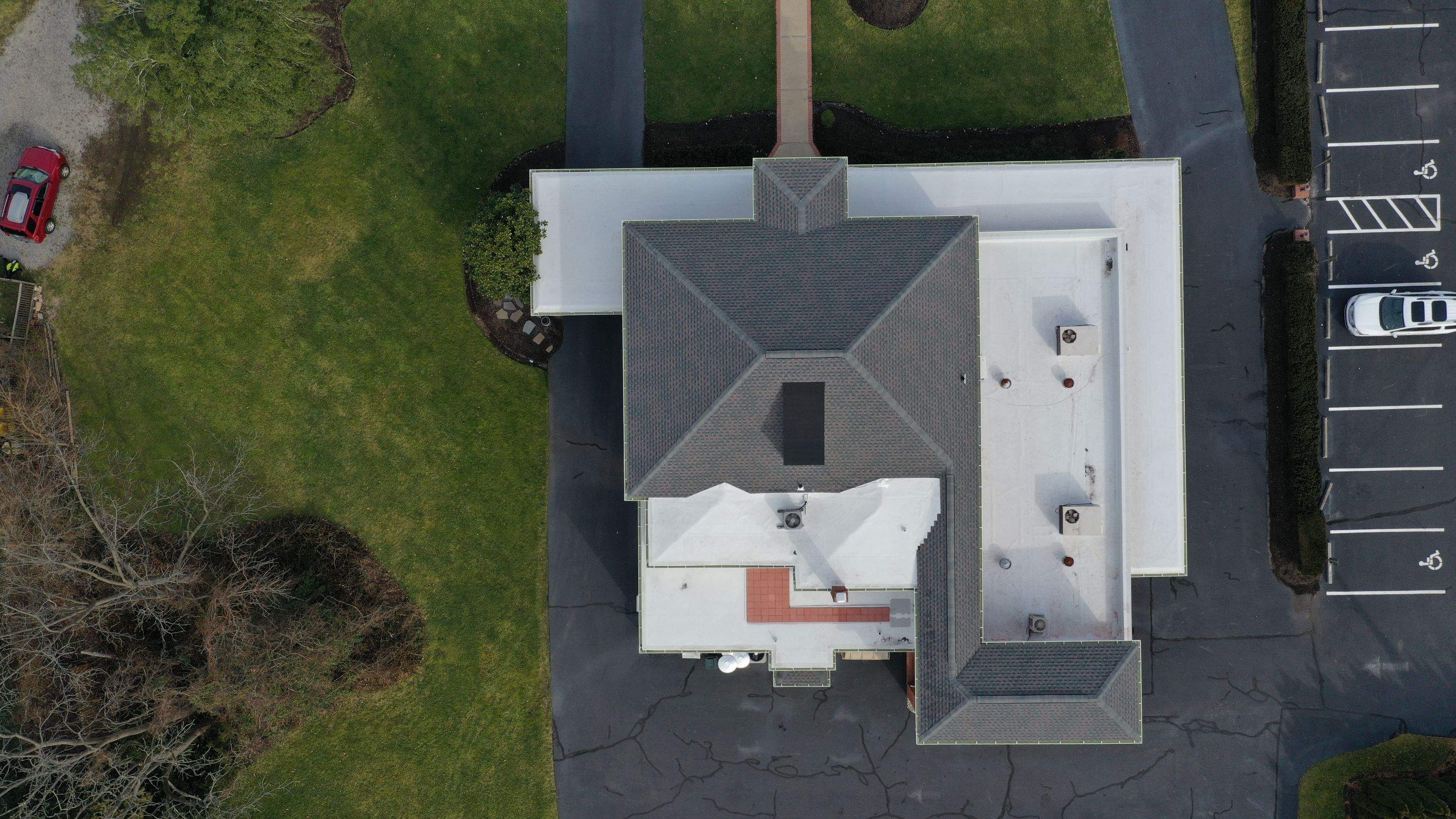 Commercial Roofing Installation using GAF Timberline / GAF TPO by All Site Roofing