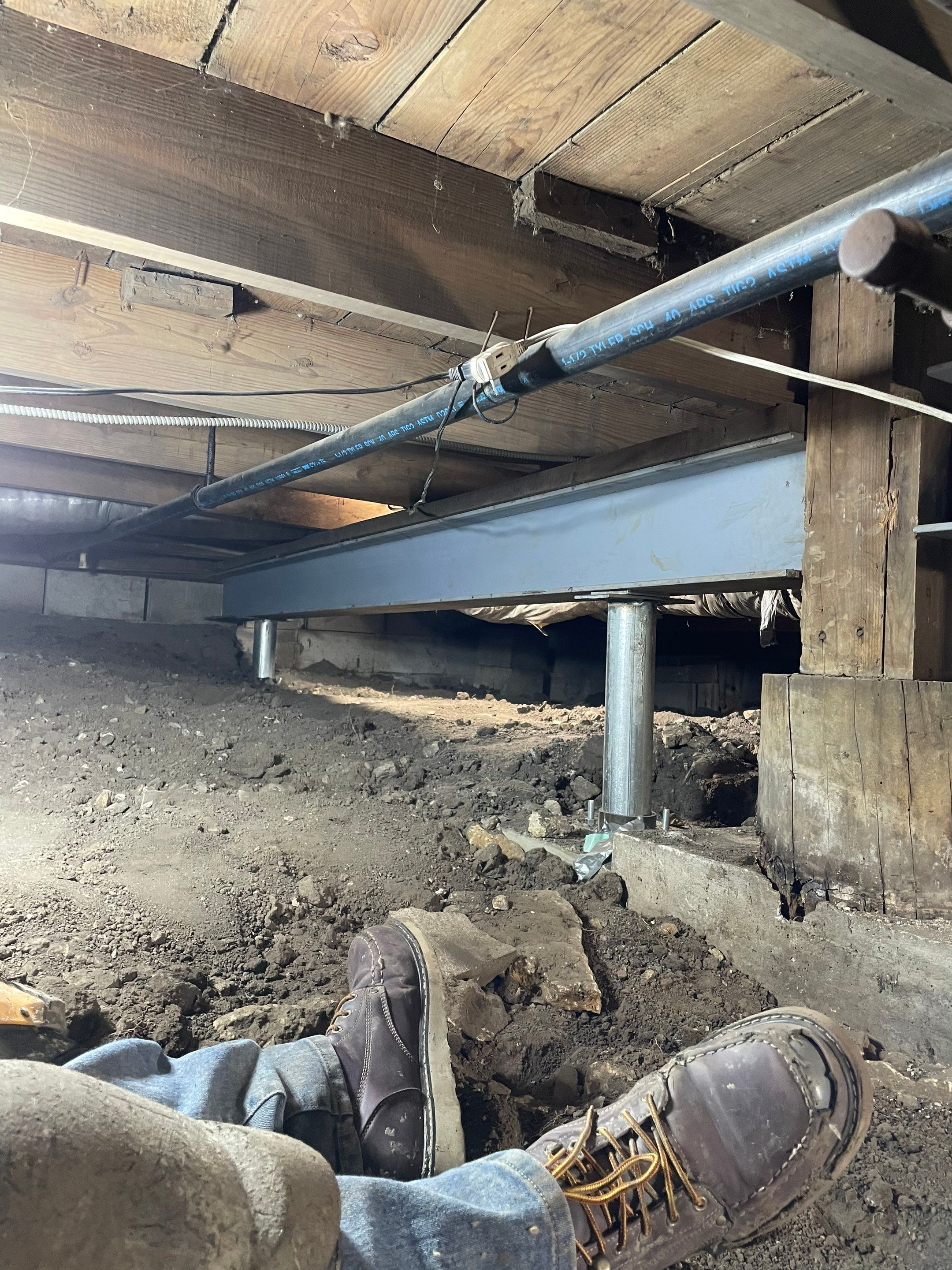 Crawlspace Support & Encapsulation in New Lenox by Area Wide Waterproofing