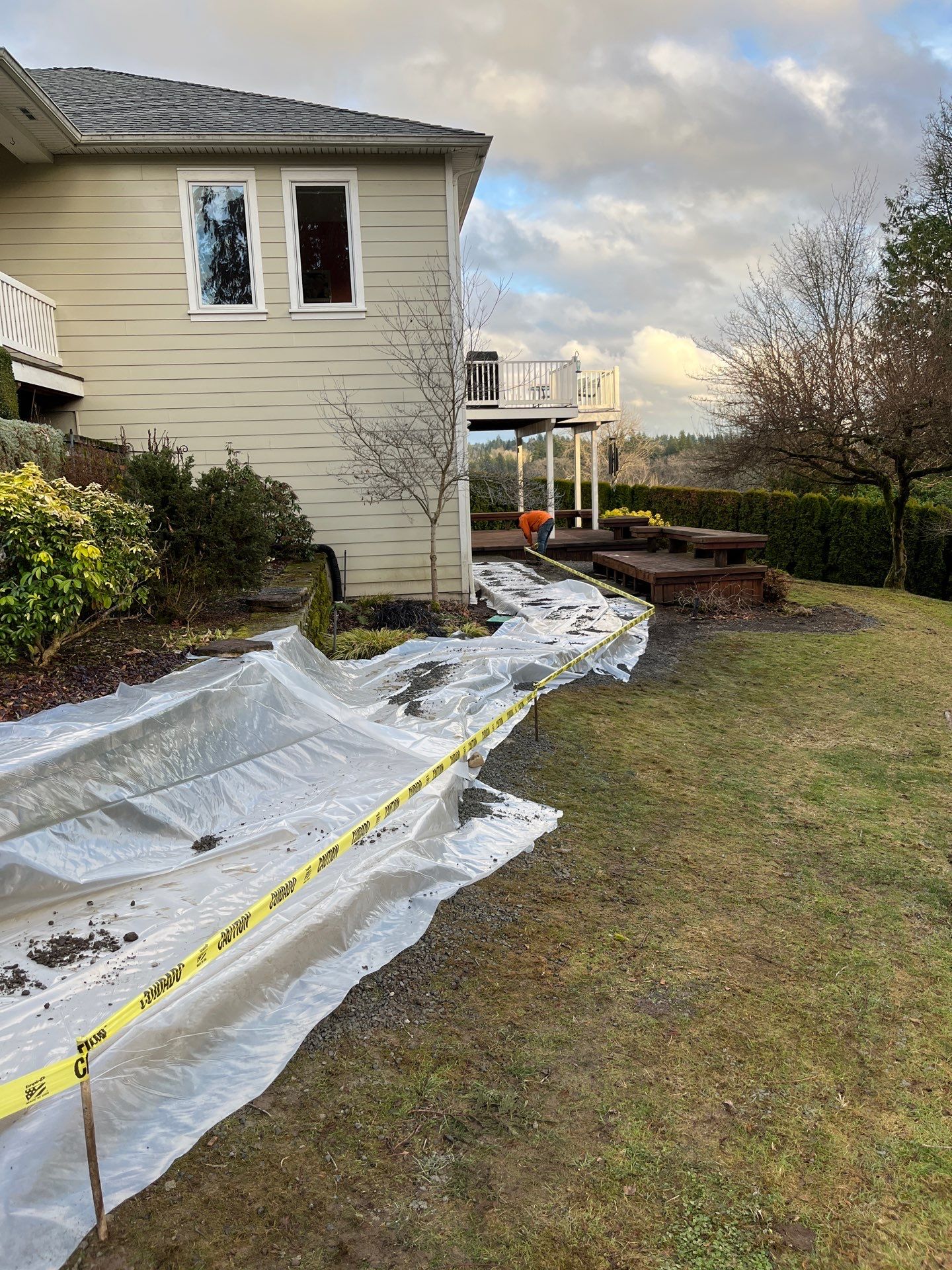 Paul | Aggregate Concrete Walkway by Jireh Asphalt & Concrete Inc 