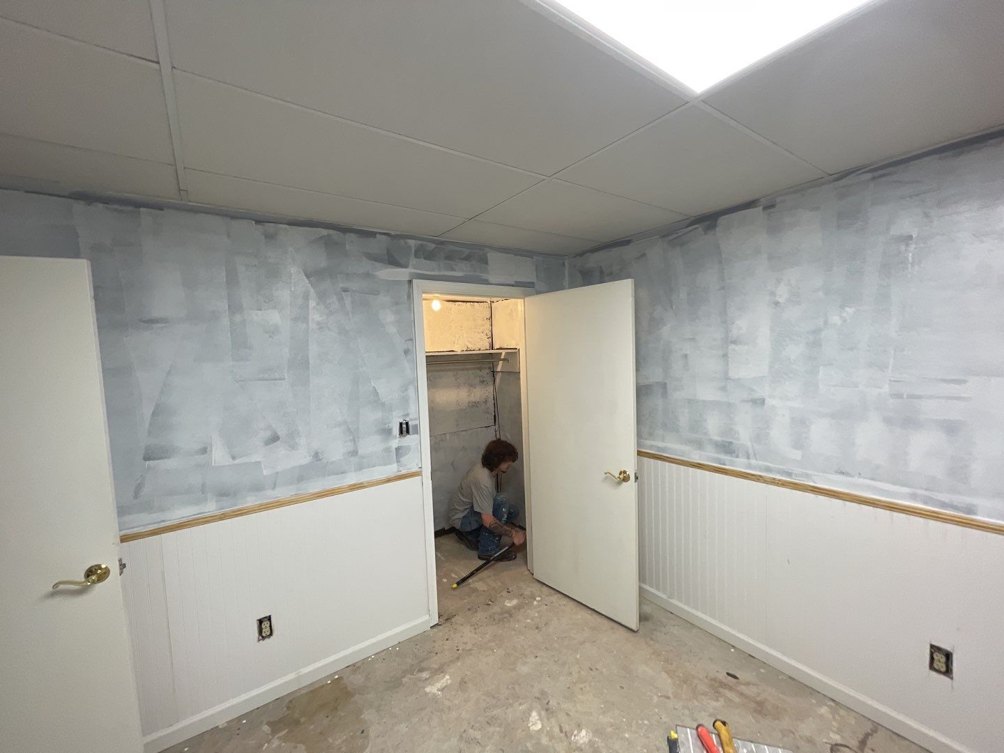 Russet Woods Basement by Pillar and Pine