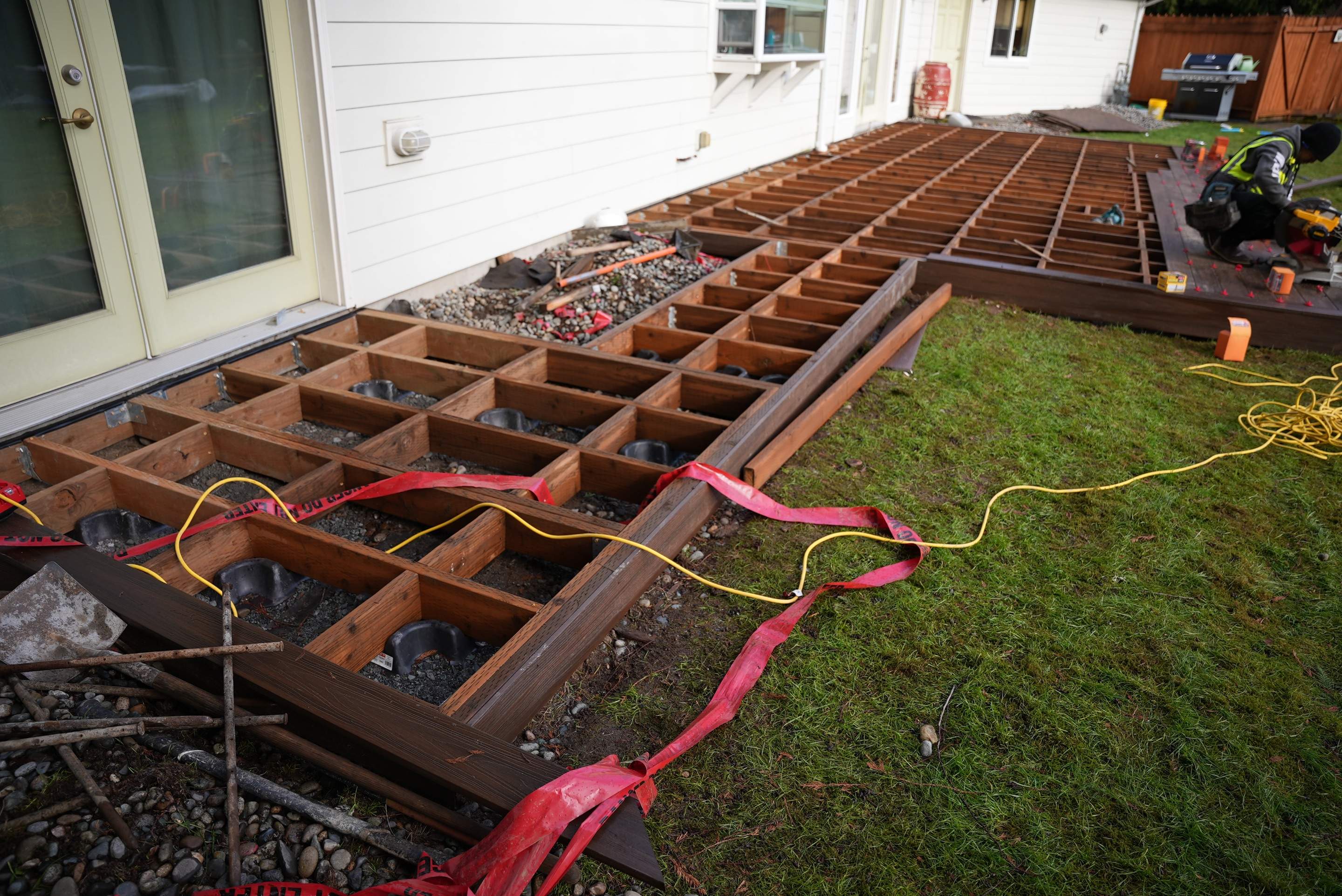 Daniel | Back Deck Installation  by Jireh Asphalt & Concrete Inc 