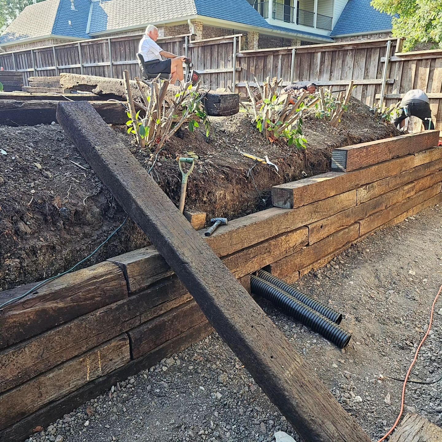 Retaining Wall by EL-GC LLC 