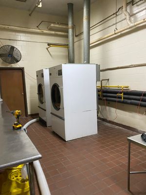 Dryer Vent Cleaning & Repair using Gas Powered Vac
