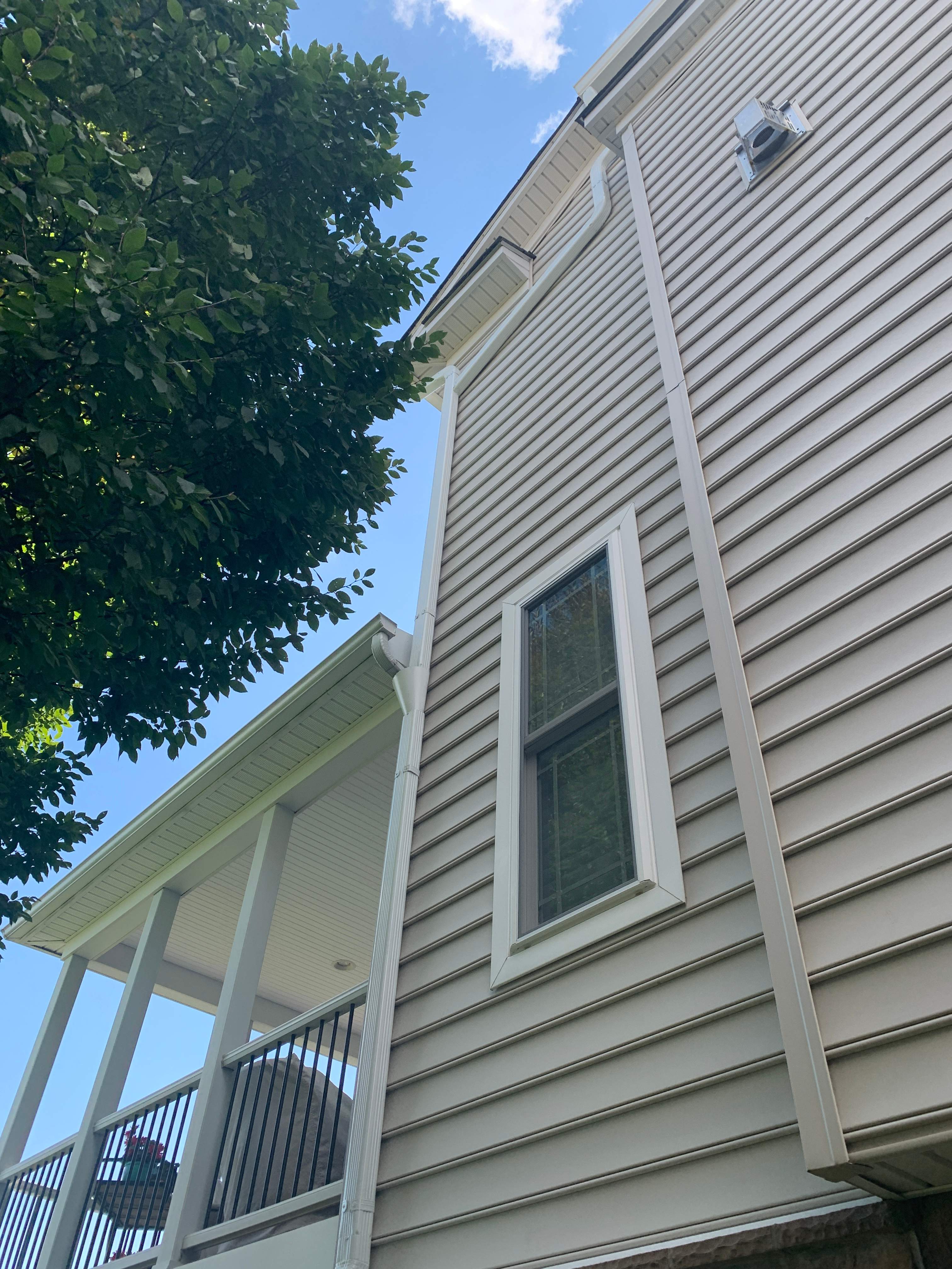 Gutter Installation using 6" Seamless Gutters by Matter Construction, LLC