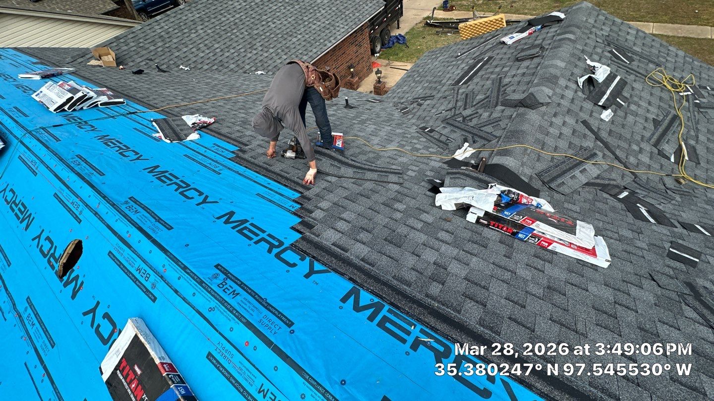 Project in Oklahoma City by Icon Roofing And Construction