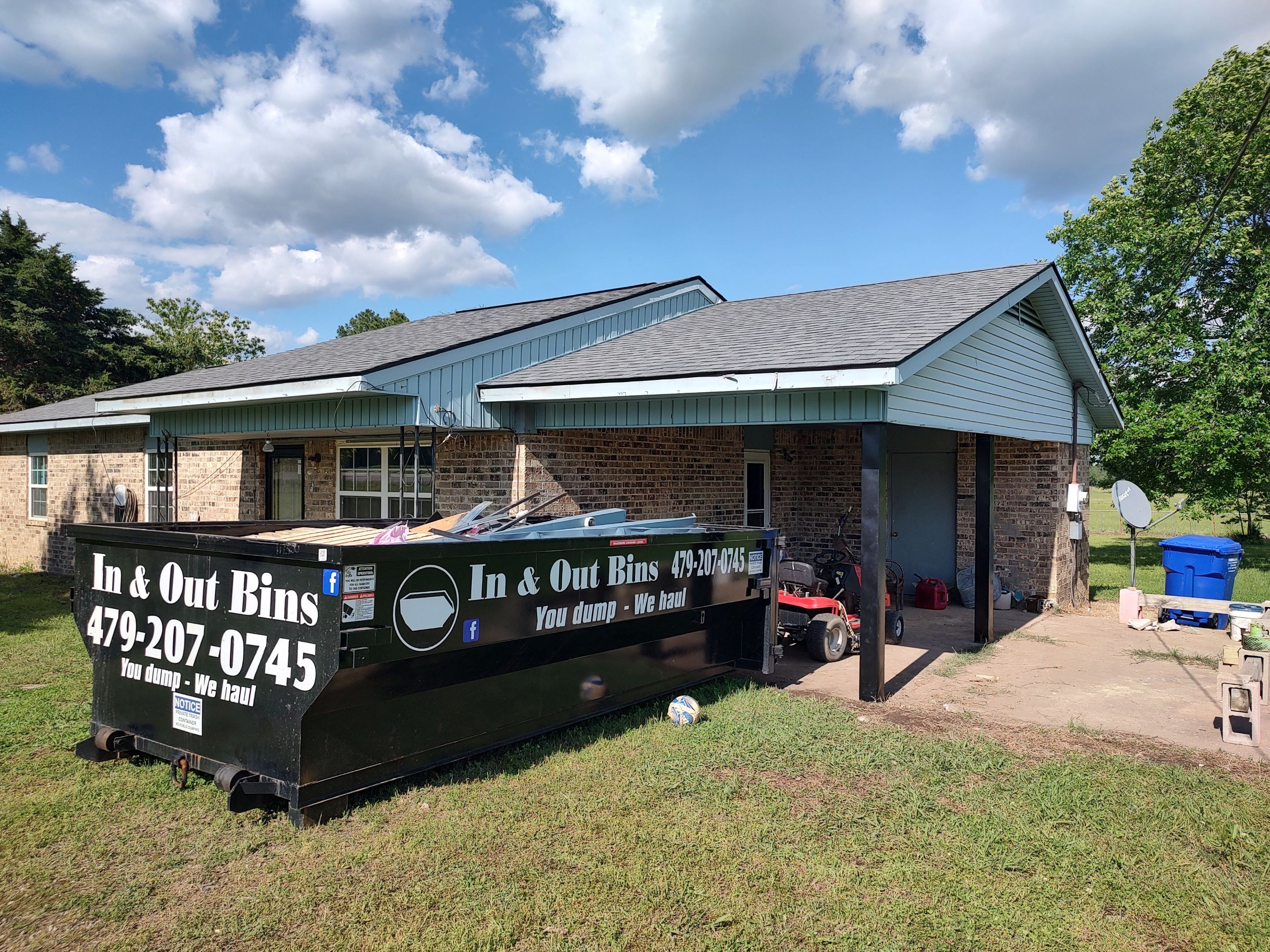 Roof replacement & Storm Door by In & Out Construction & Remodeling, LLC