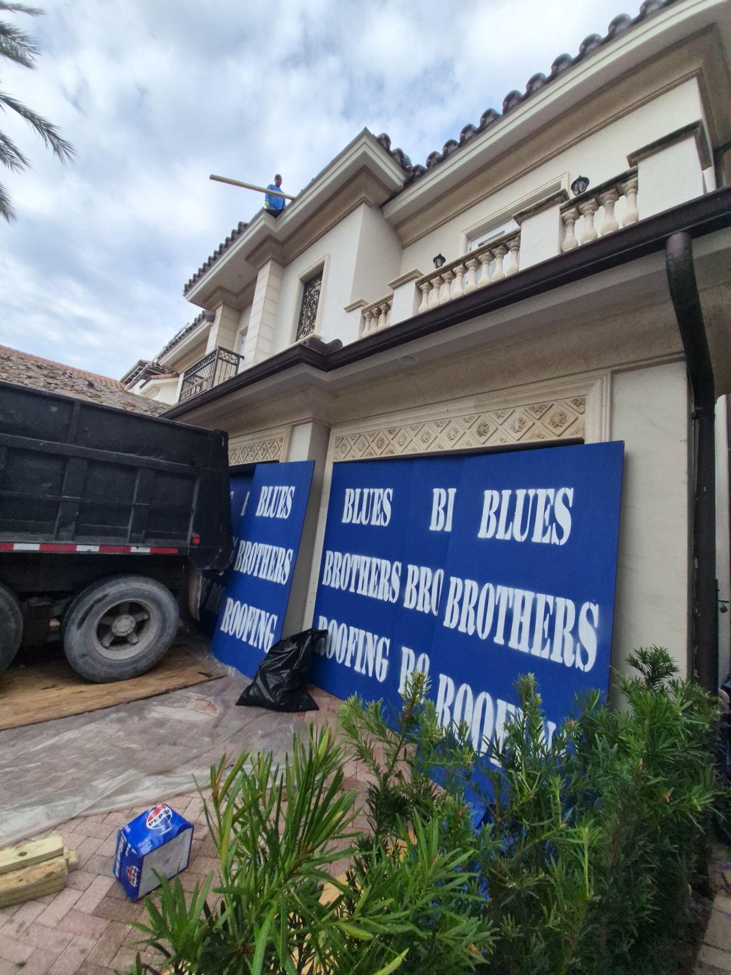 Residential Roofing Installation using Crown by BLUES BROTHERS ROOFING