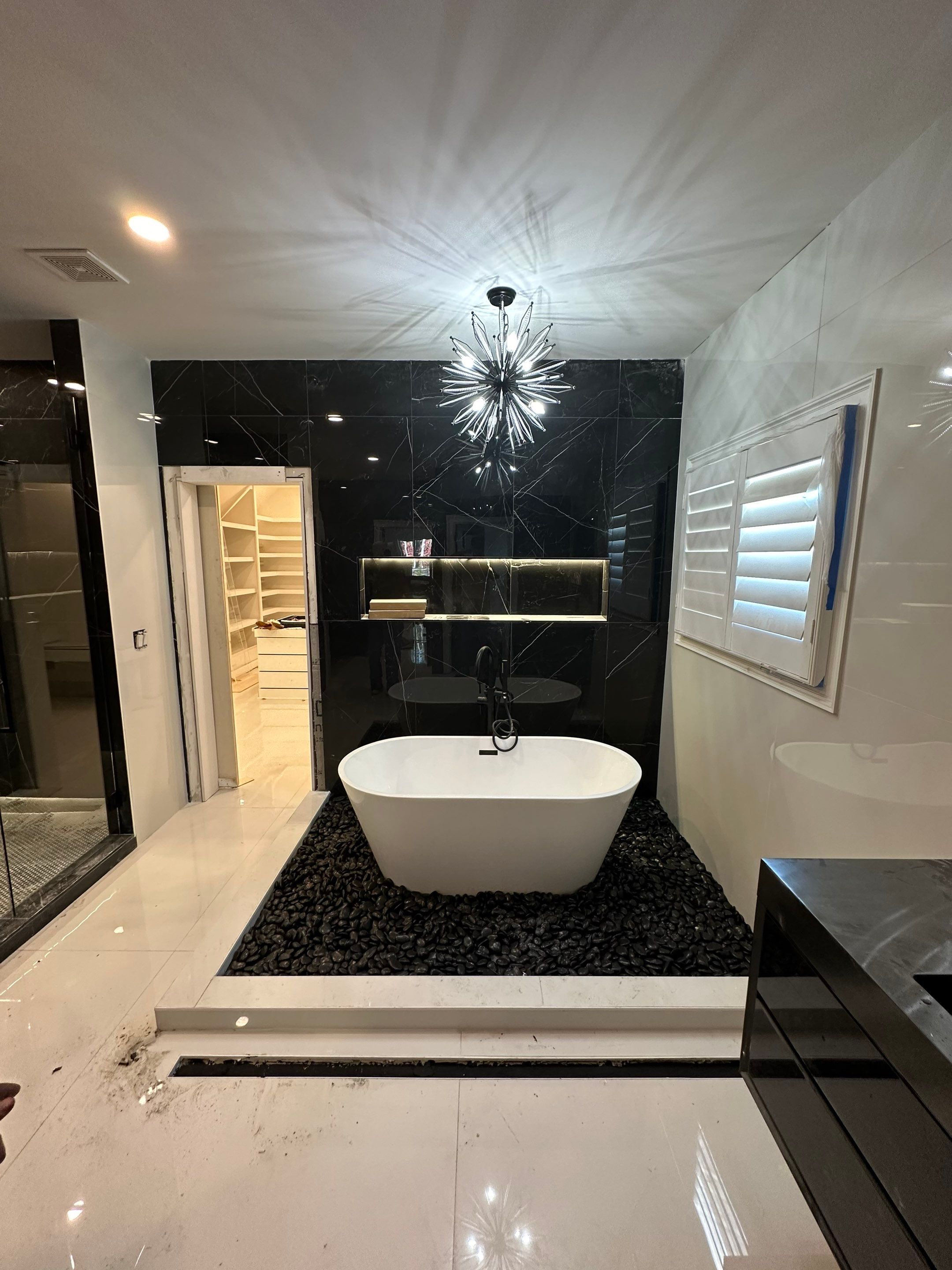 Finished Tiled Bathrooms by Next Step Contracting