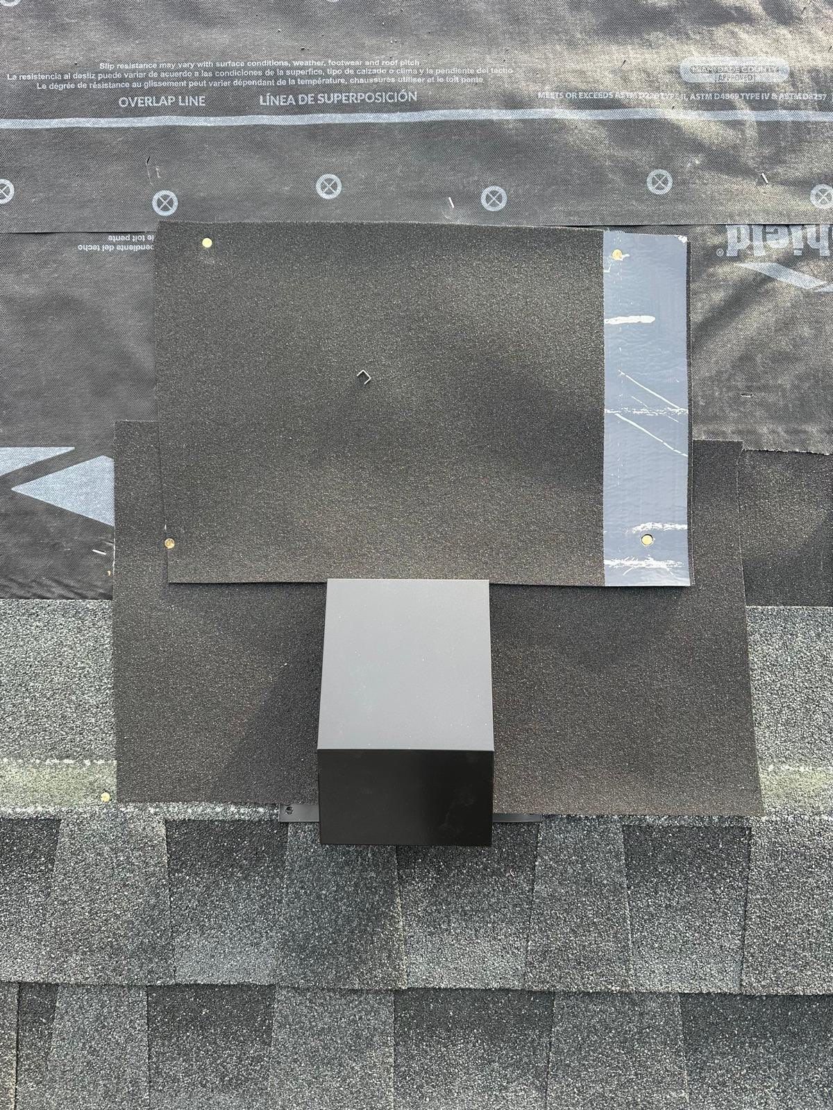 GAF Charcoal Roof Replacement with Vent Leak Repairs, PVC Fascia & Leaf Guard Gutters by Sensible Home Solutions