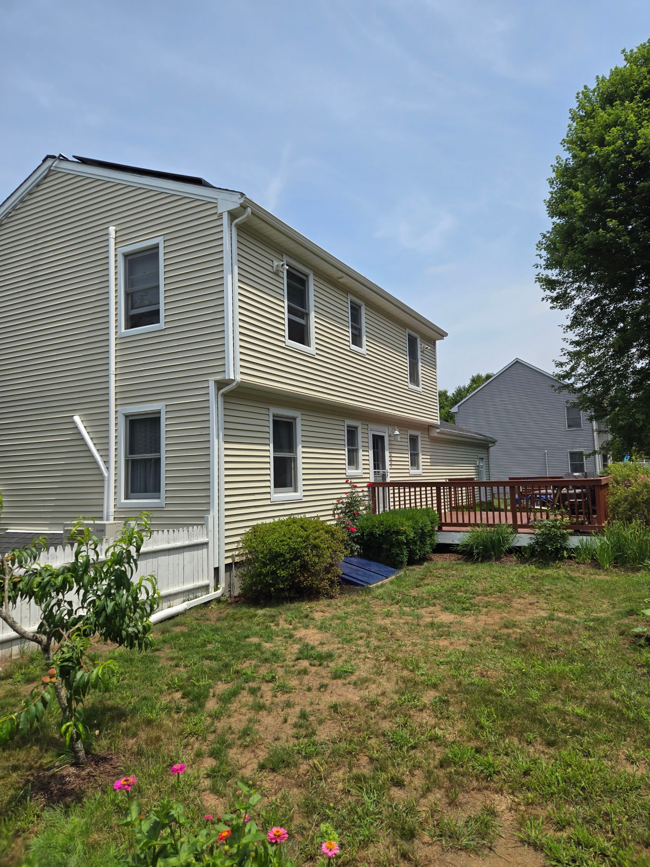 Siding Installation using CertainTeed Monogram Vinyl Siding - D4 - Desert Tan by A Plus Exterior