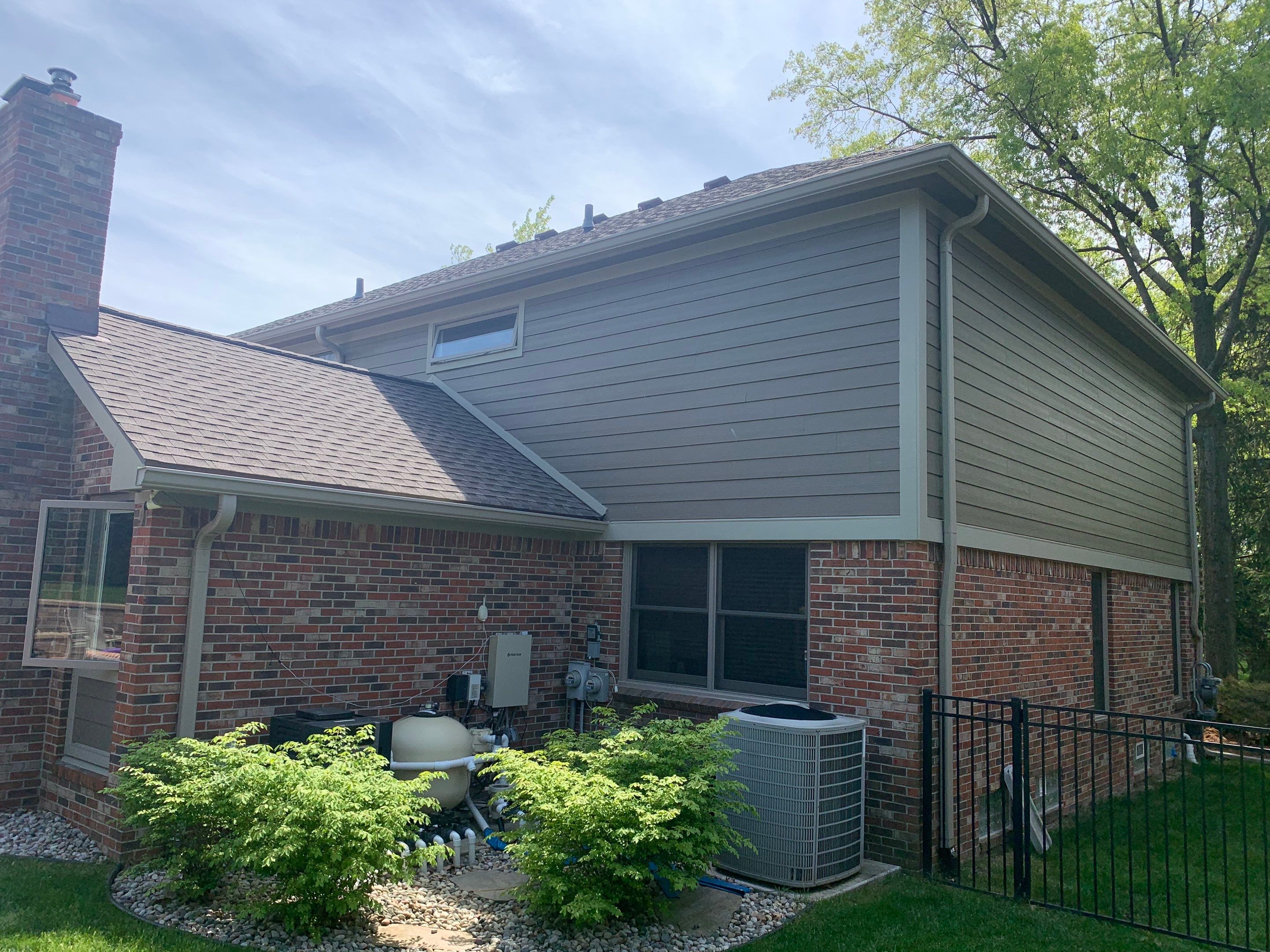 James Hardie Siding Replacement & Porch Addition by Bloomfield Construction & Restoration