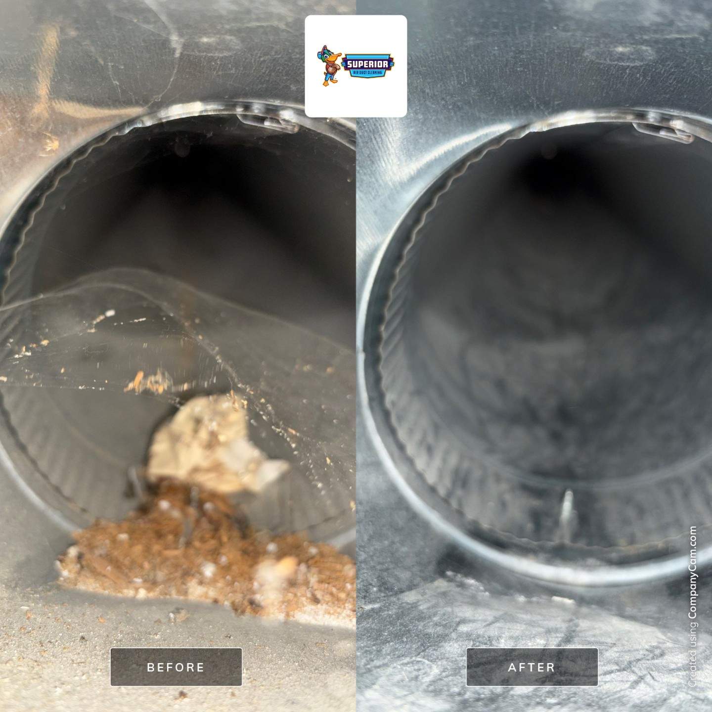 Air Duct Cleaning With a Vacuum Truck in Conway, PA by Superior Air Duct Cleaning