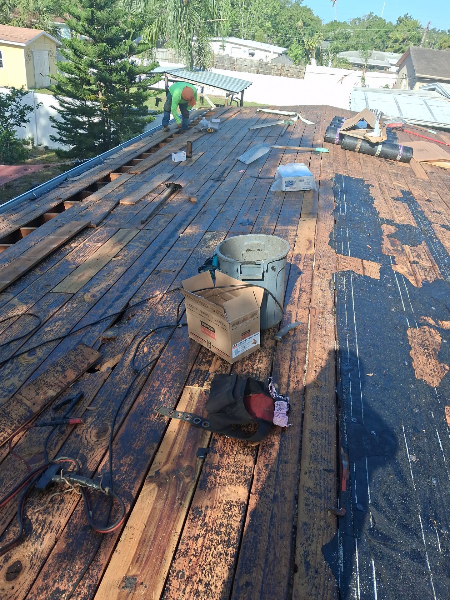 Project in St. Petersburg 33703 by Mitchell Roofing Company LLC 
