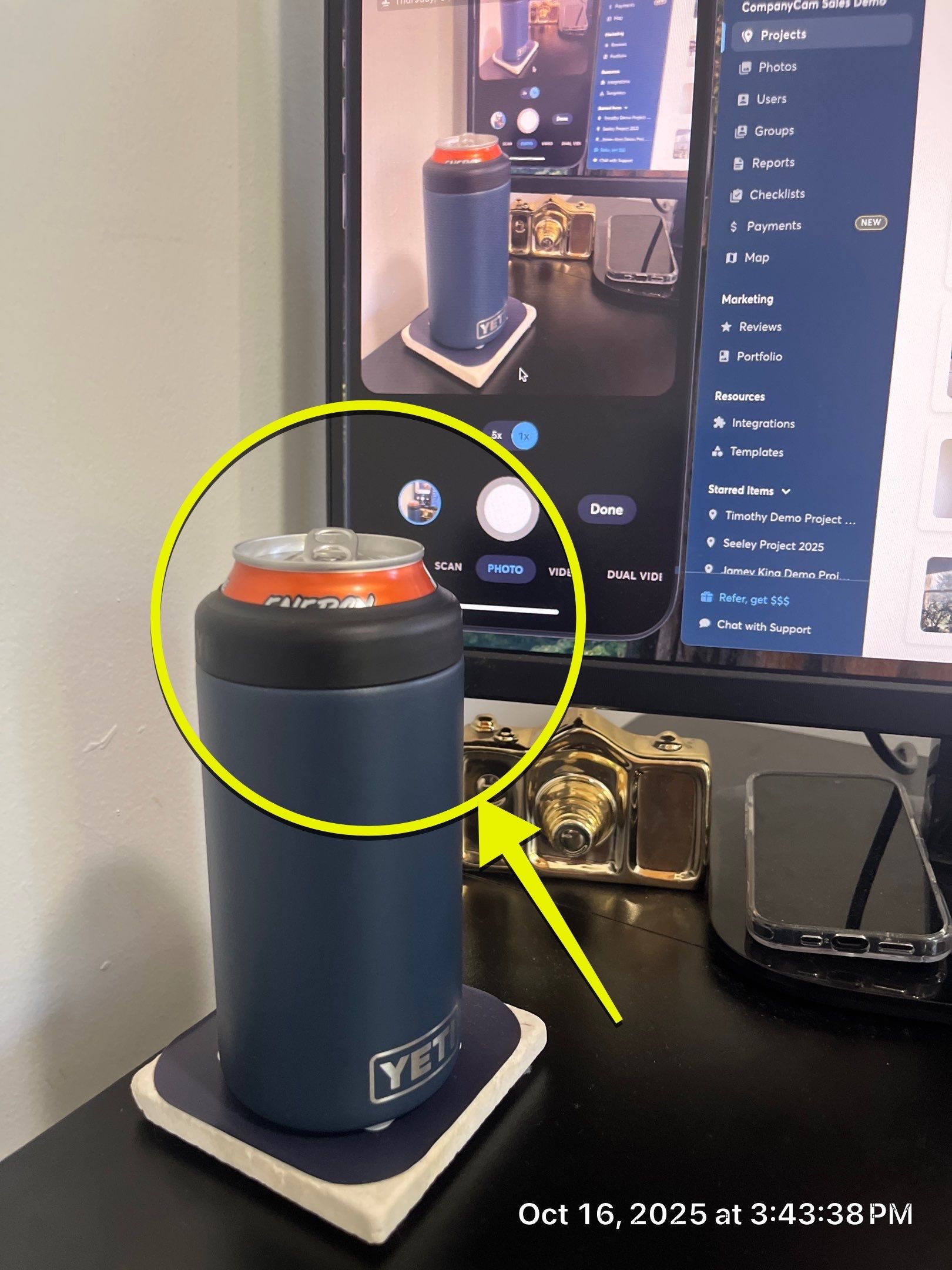 Ritz Carlton Installation Job by CompanyCam Sales Demo