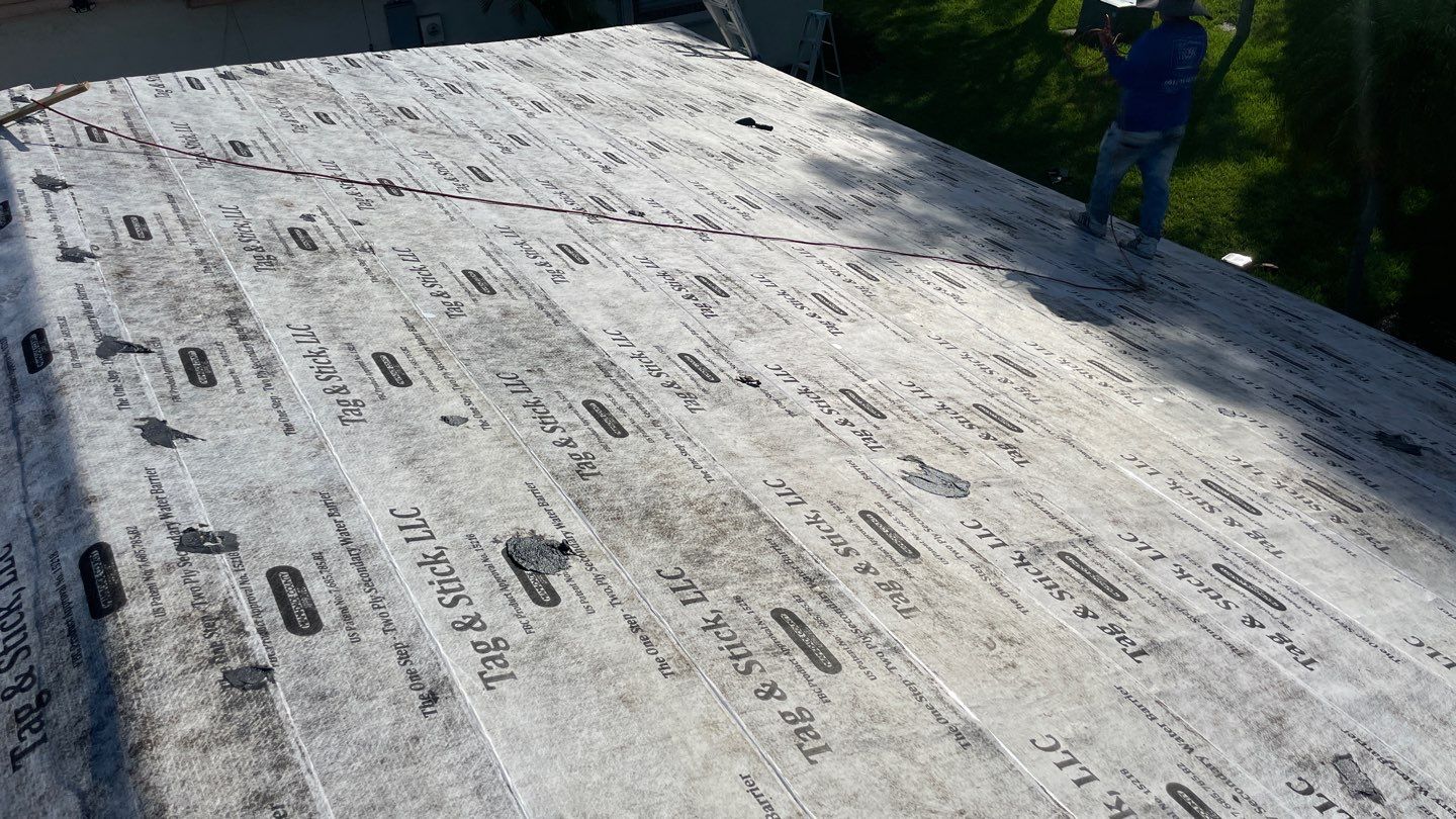 Residential Roofing Installation using Eagle Roofing Tile by BLUES BROTHERS ROOFING