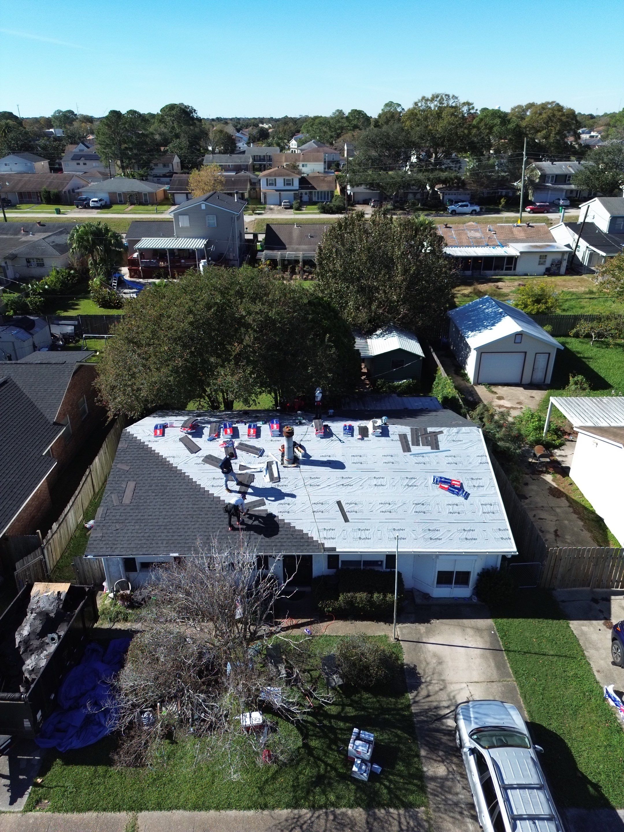 Roof Replacement in Gretna by HDS Contractors