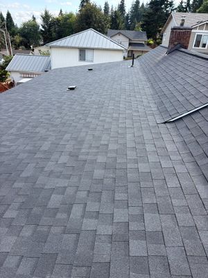 Asphalt Shingle Roof Replacement and Ventilation Upgrade in Bothell